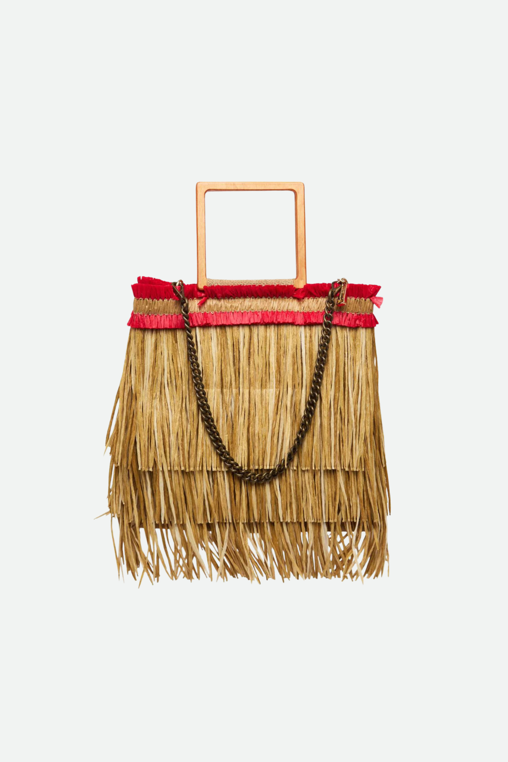 La Milanesa Borsa Caipiroska Medium Legno