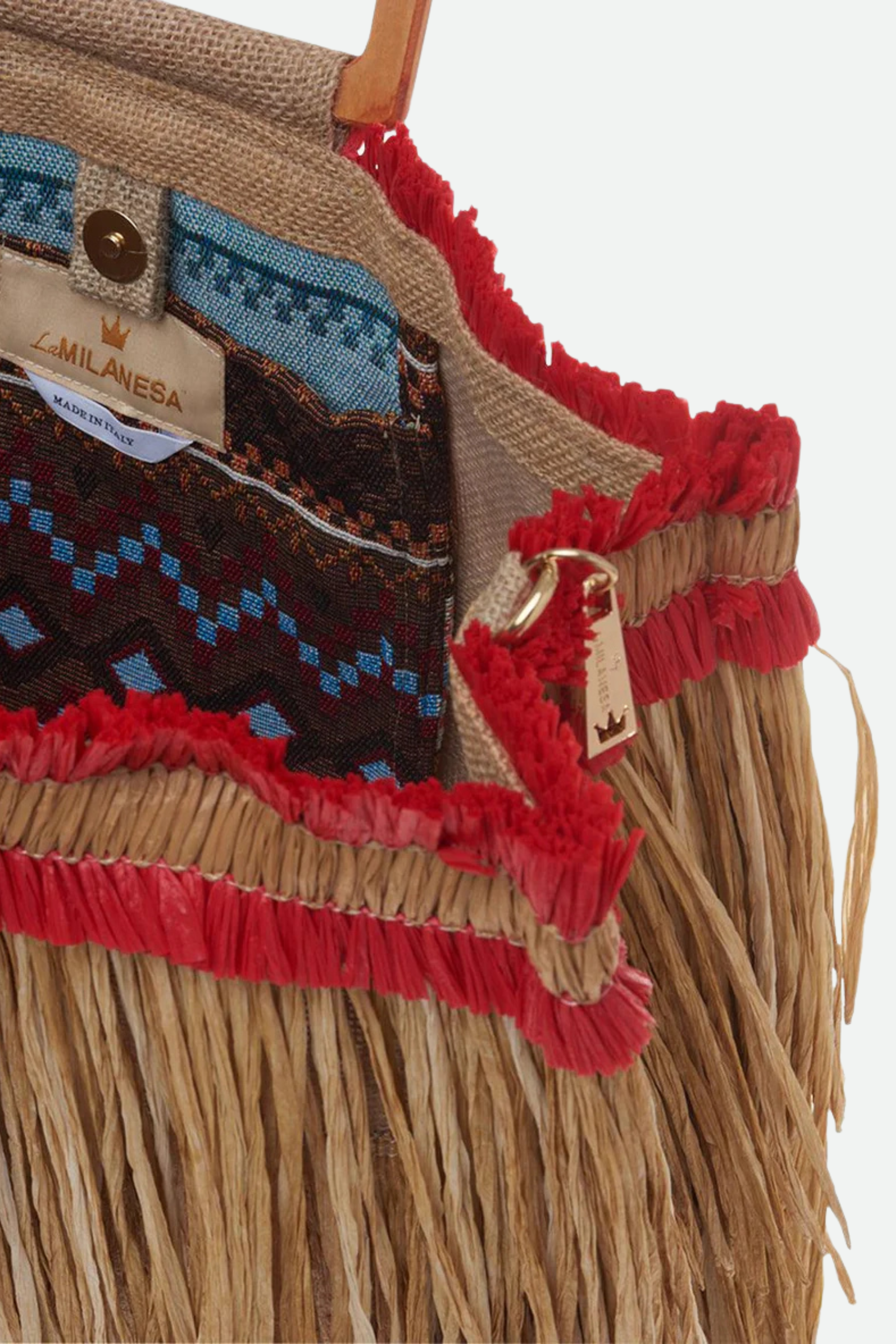 La Milanesa Borsa Caipiroska Medium Legno