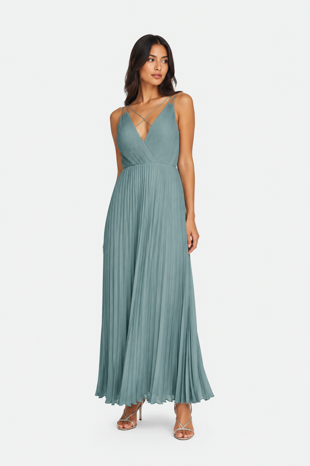 Twinset Midi-Kleid Blau
