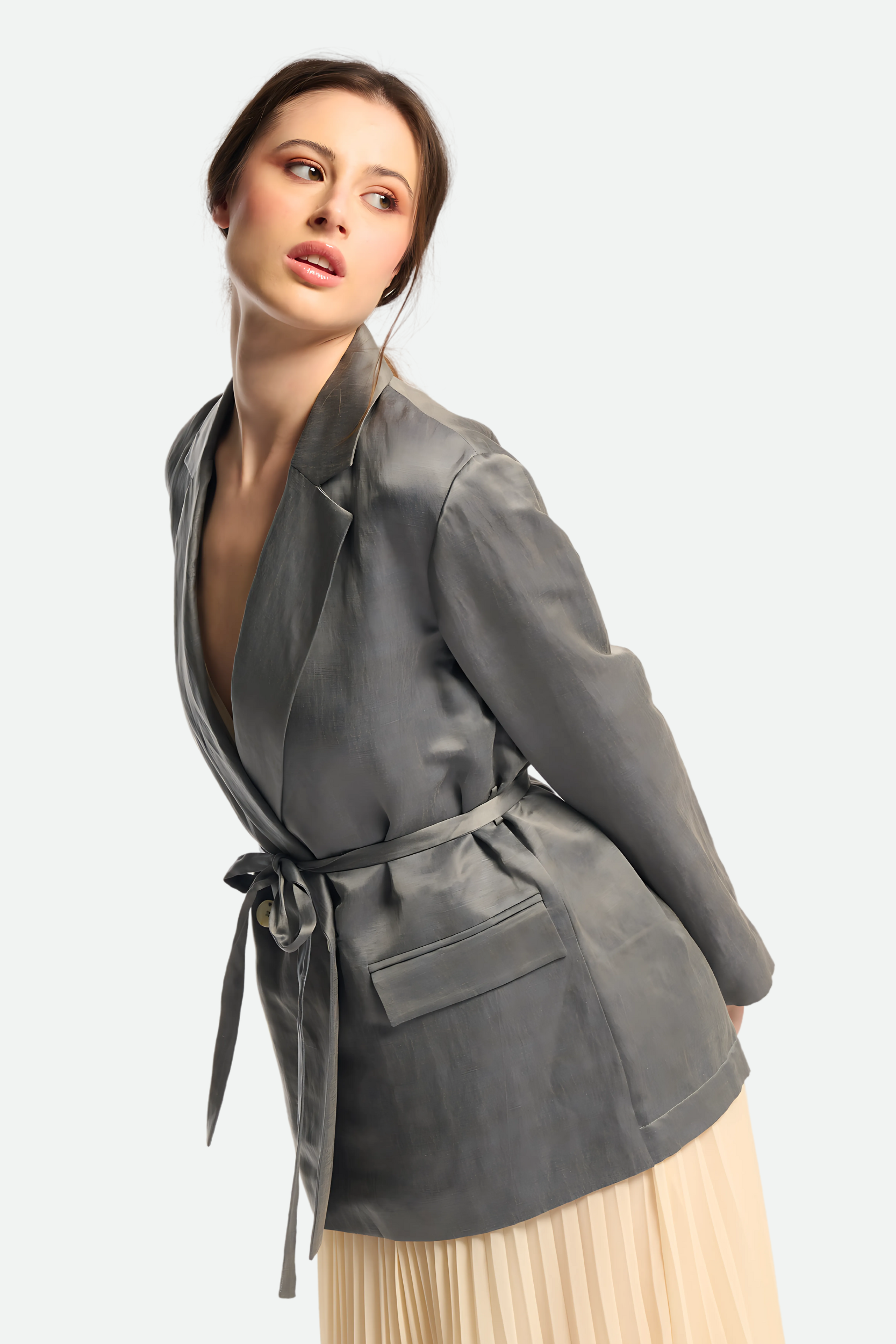 Alysi Blazer Anthrazit