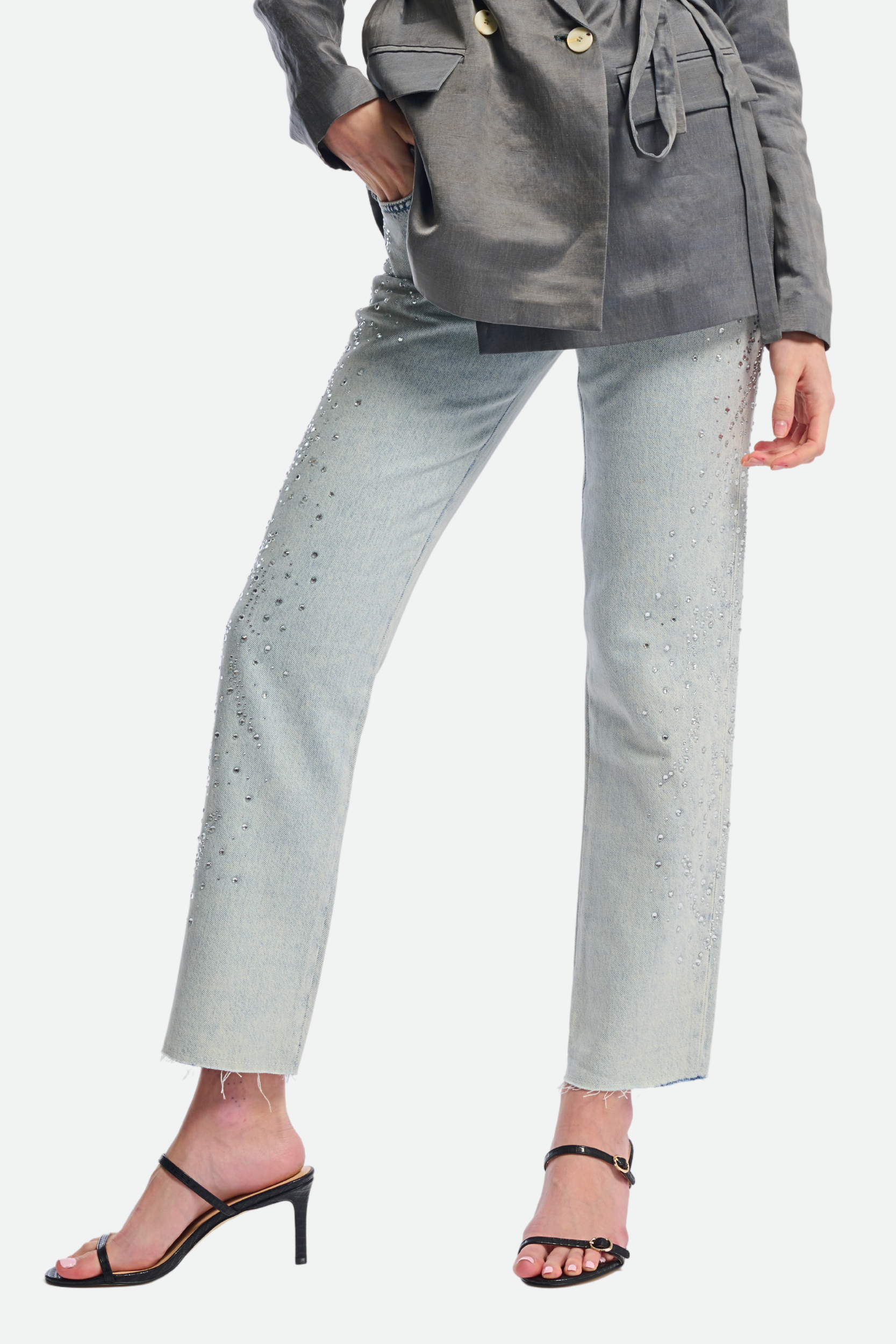 Twinset Jeans mit Strass