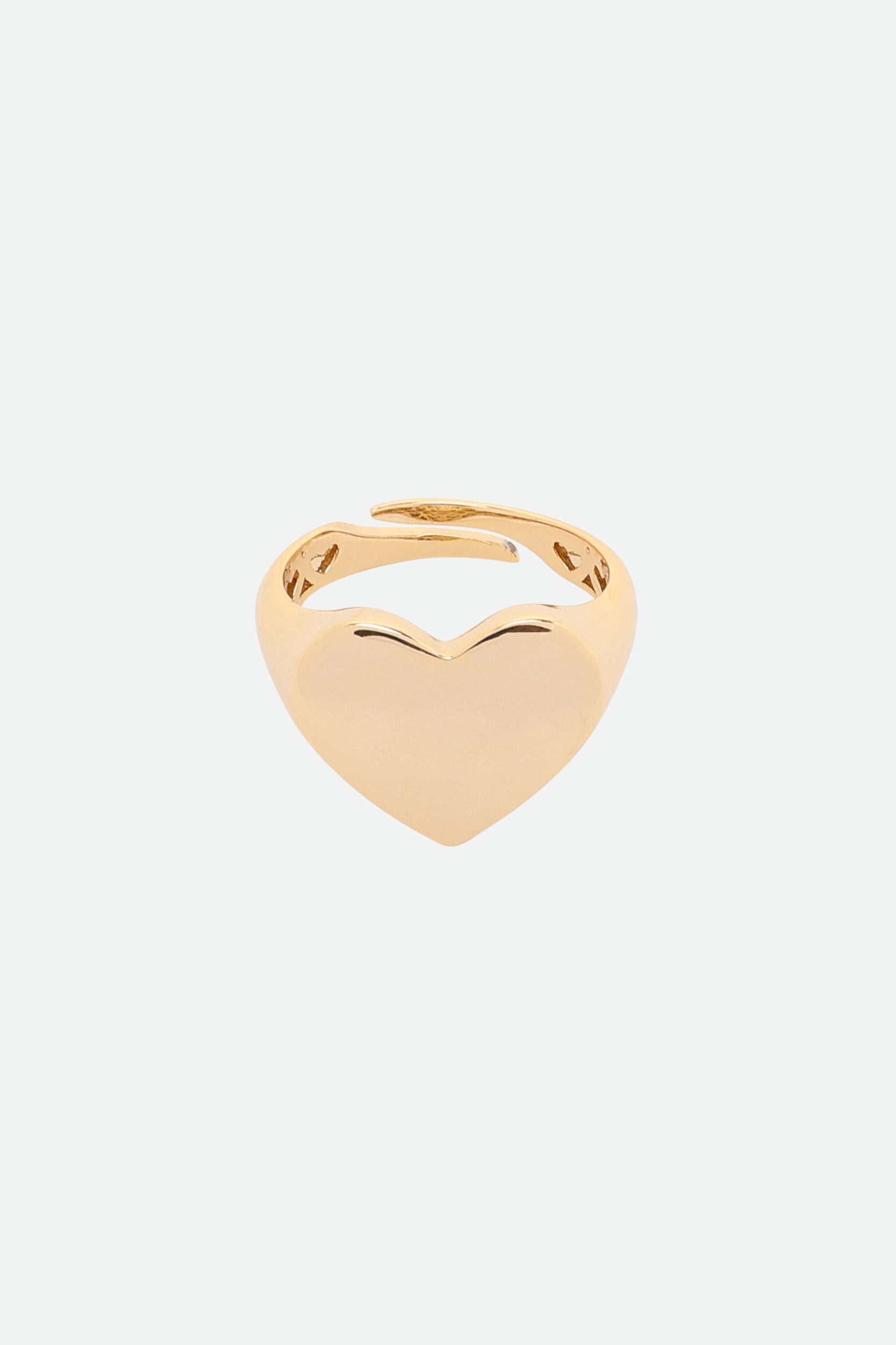 Melusina Bijoux Ring Herzchen Gold
