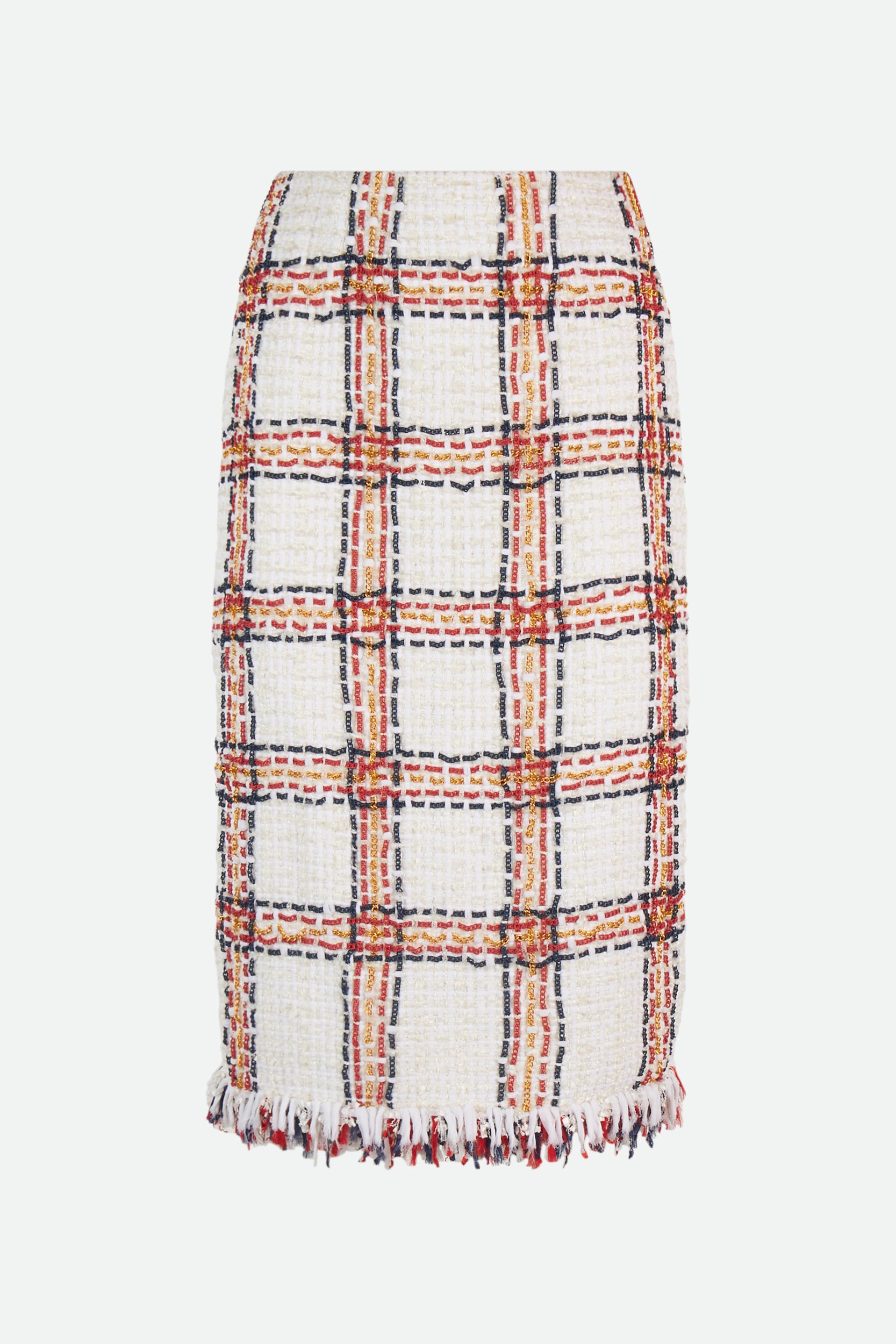 Elisabetta Franchi Beige Longuette Rock