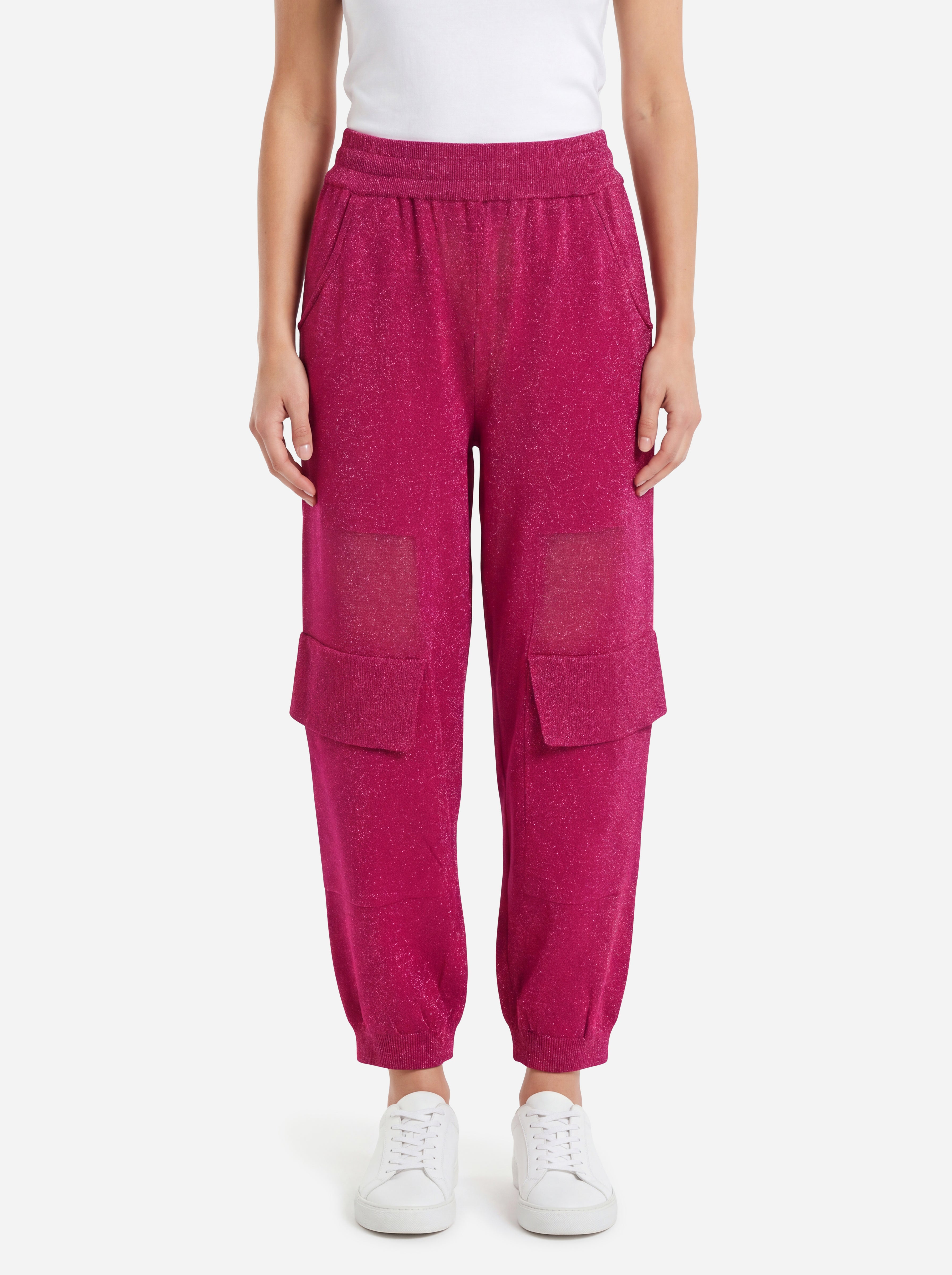 Circus Hotel Cargohose Fuchsia