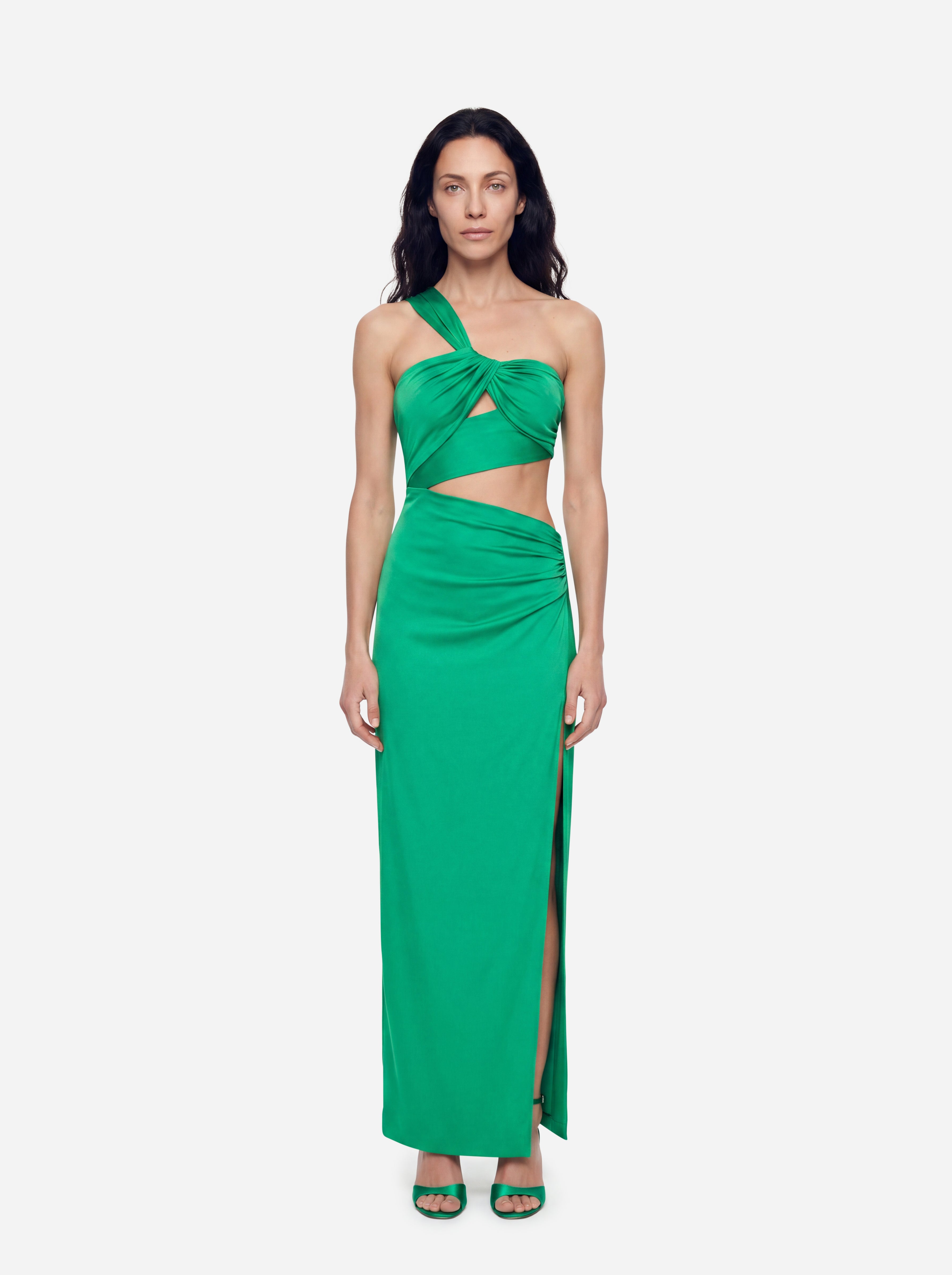 Circus Hotel Kleid Cut Out Grüne