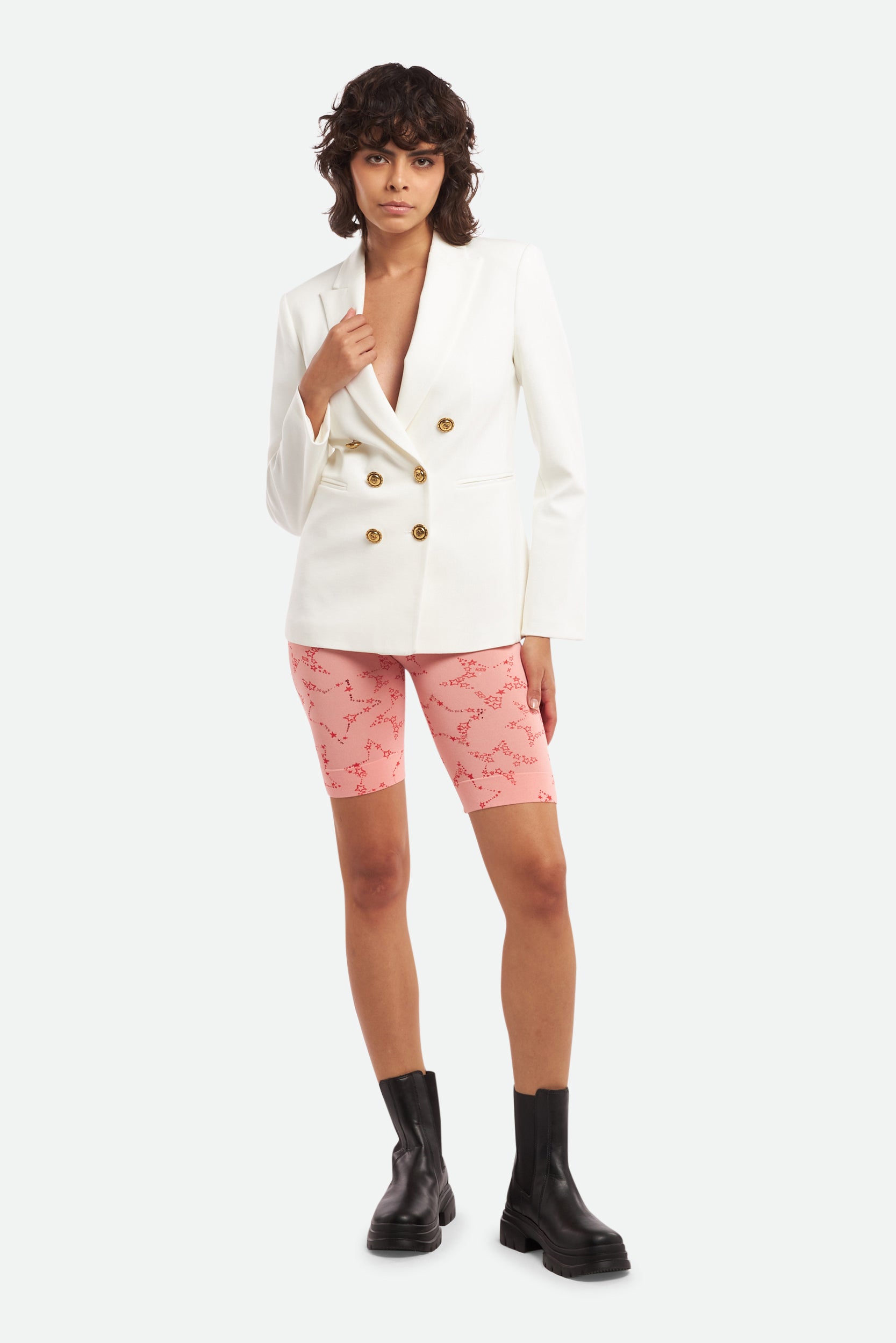 Elisabetta Franchi Bermuda Grapefruit