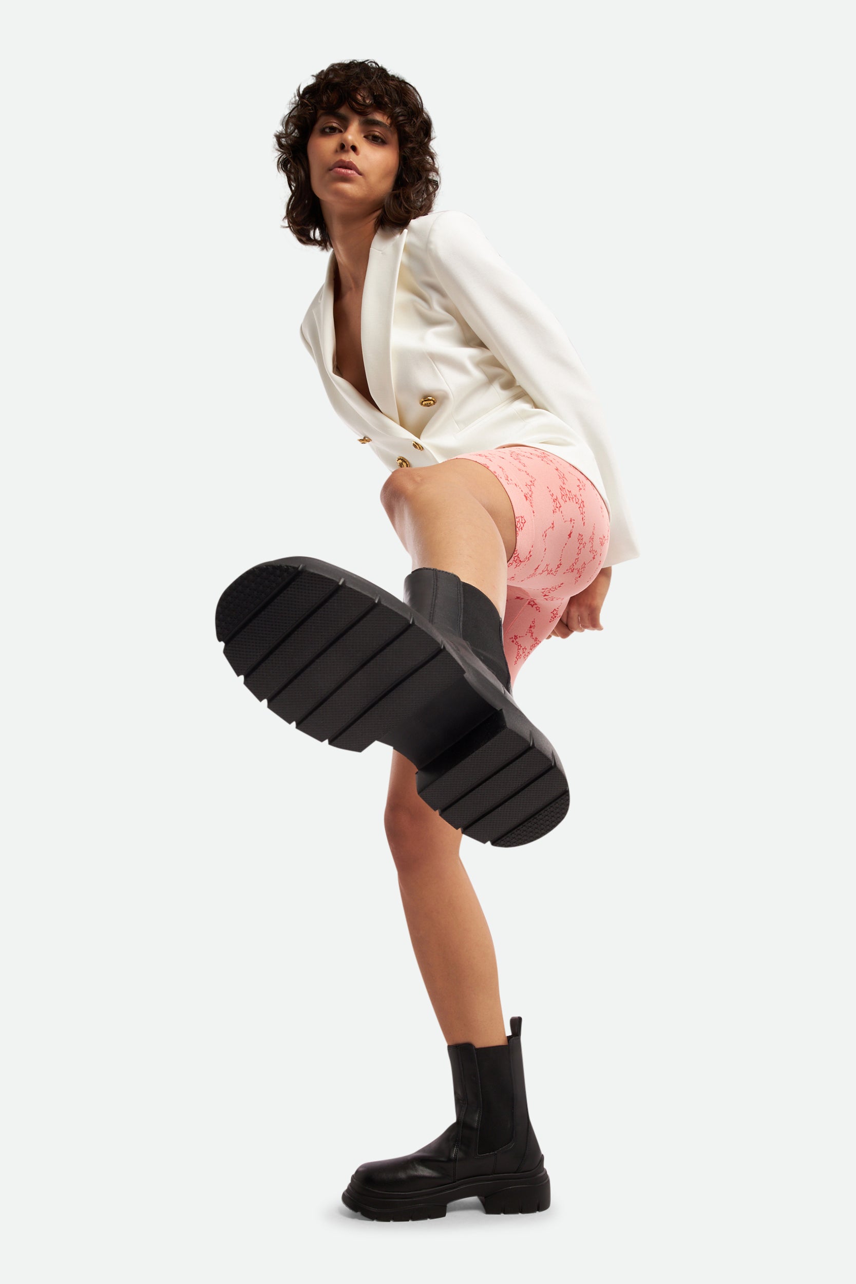 Elisabetta Franchi Bermuda Grapefruit