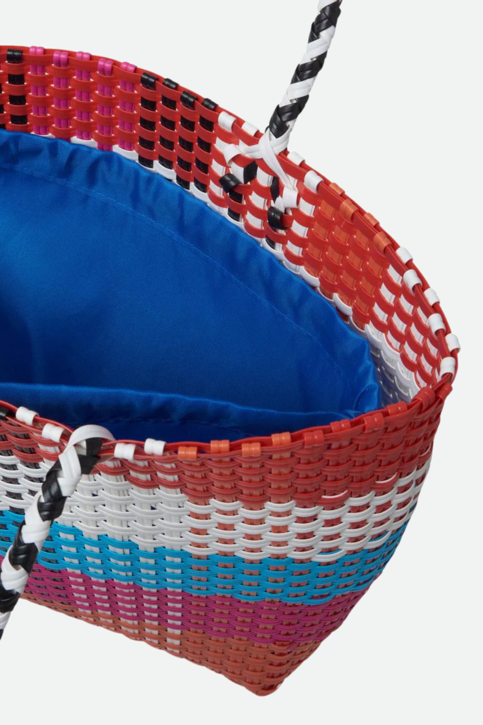 La Milanesa Borsa Negroni Medium Quadri Multicolore