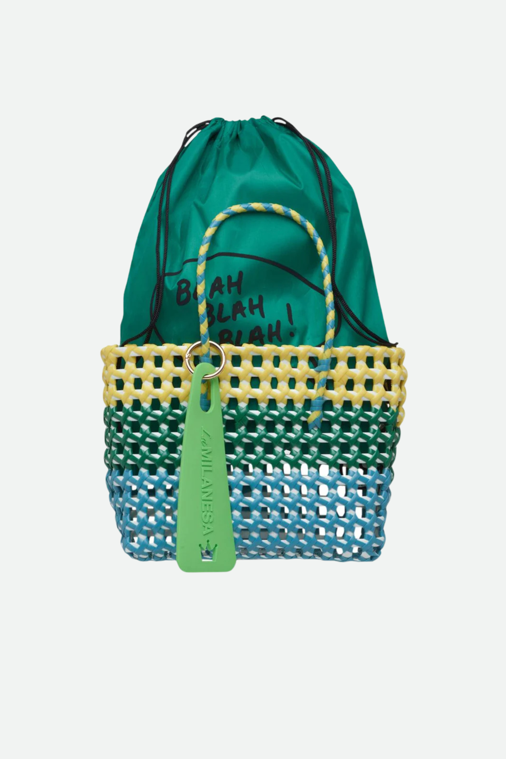 La Milanesa Borsa Negroni Small Grüne