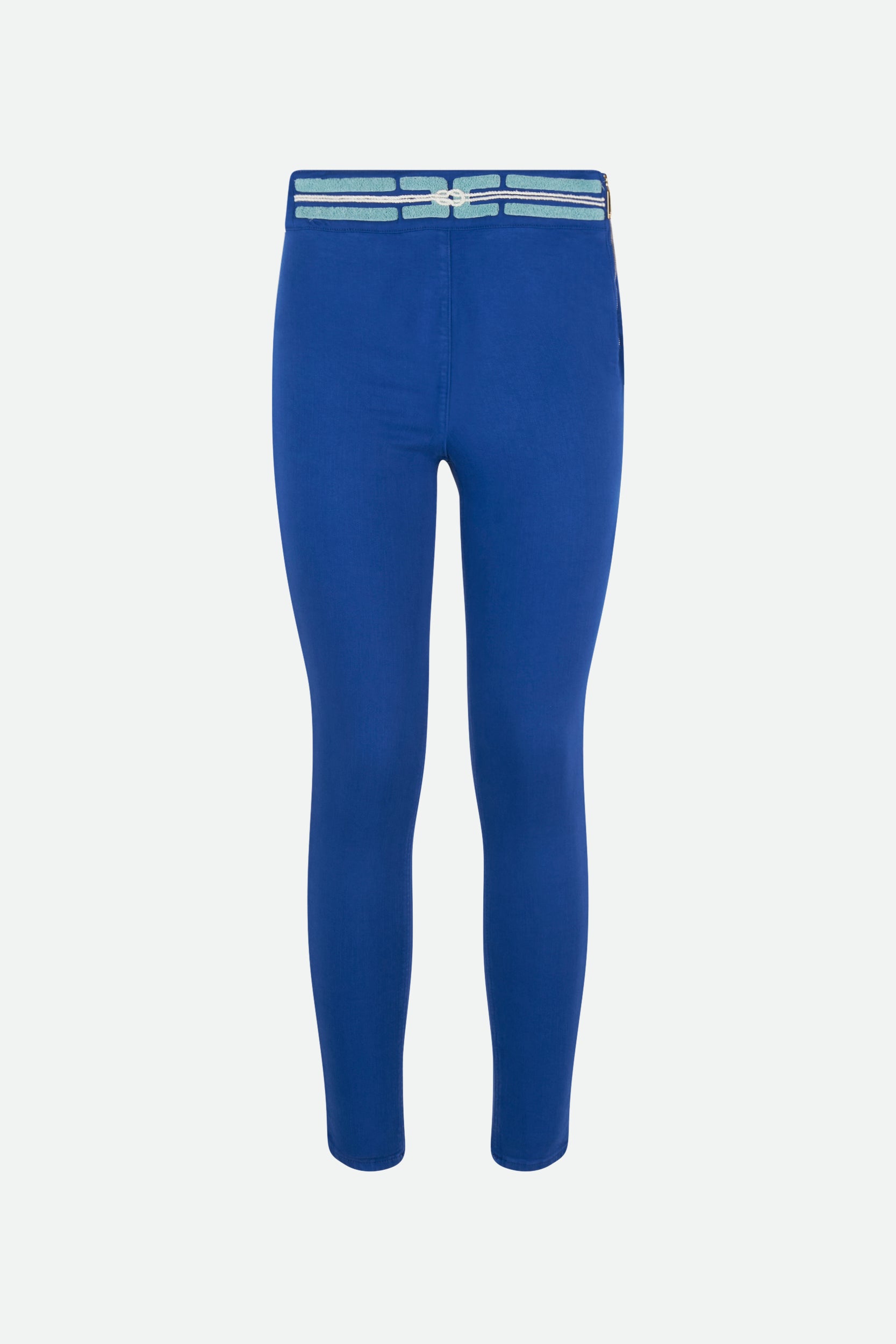 Elisabetta Franchi Kobalt-Leggins