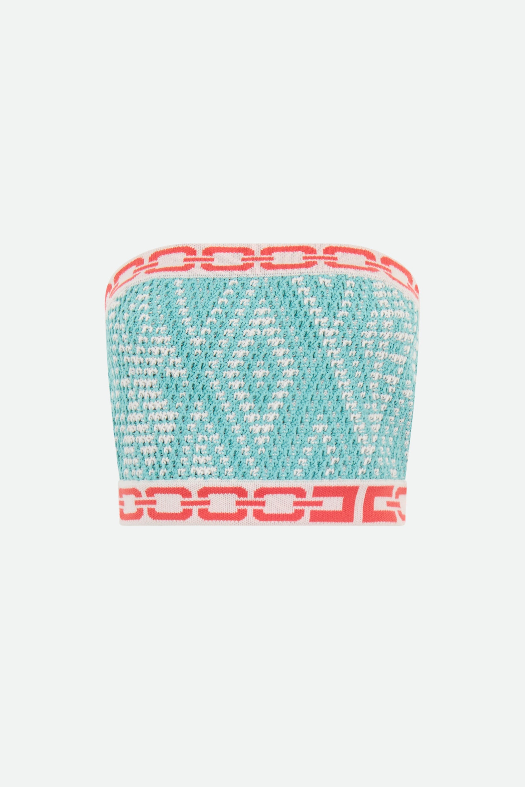 Elisabetta Franchi Tiffany Blau Top