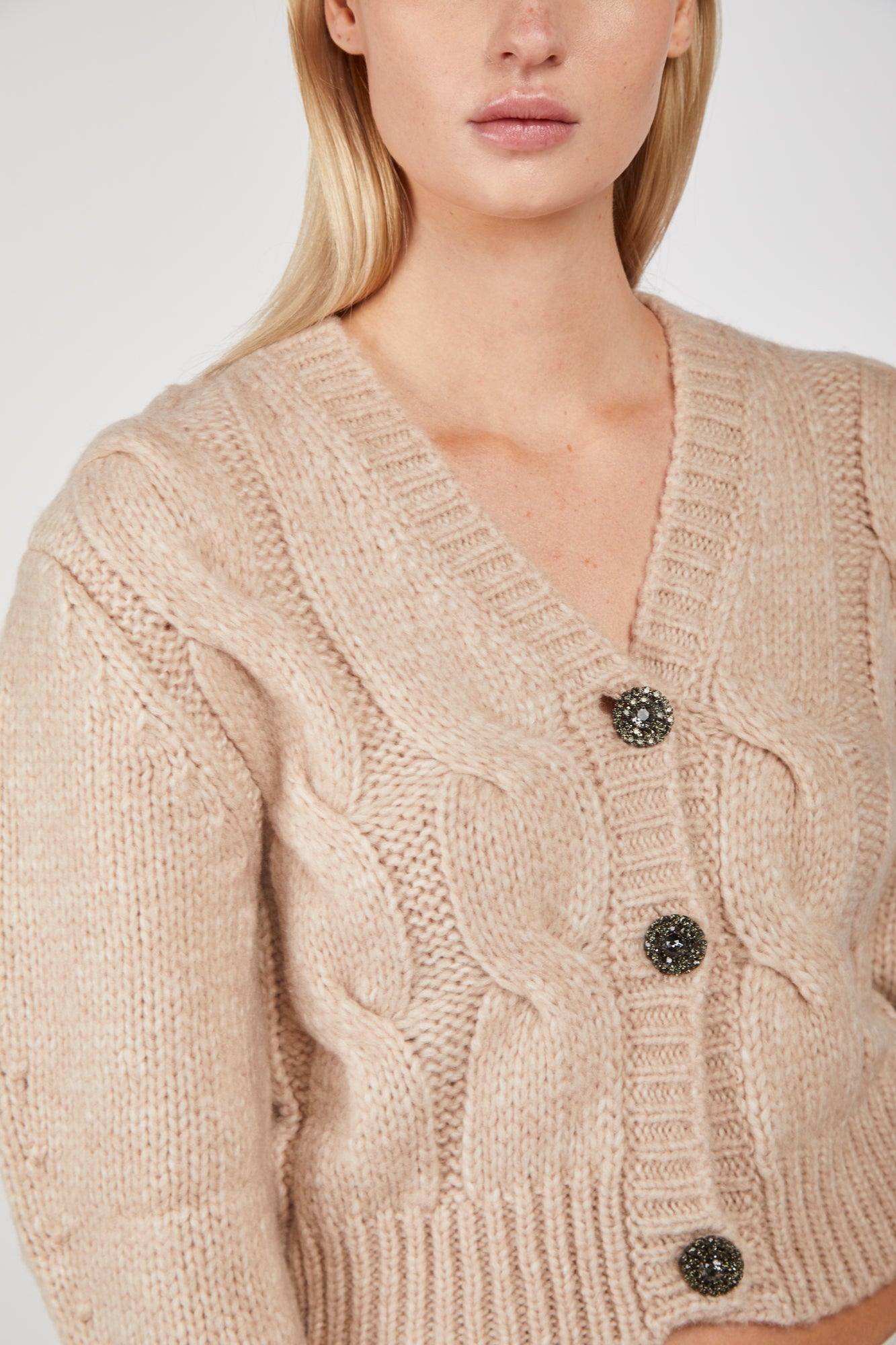 NINEMINUTES Strickjacke The Lola Braun