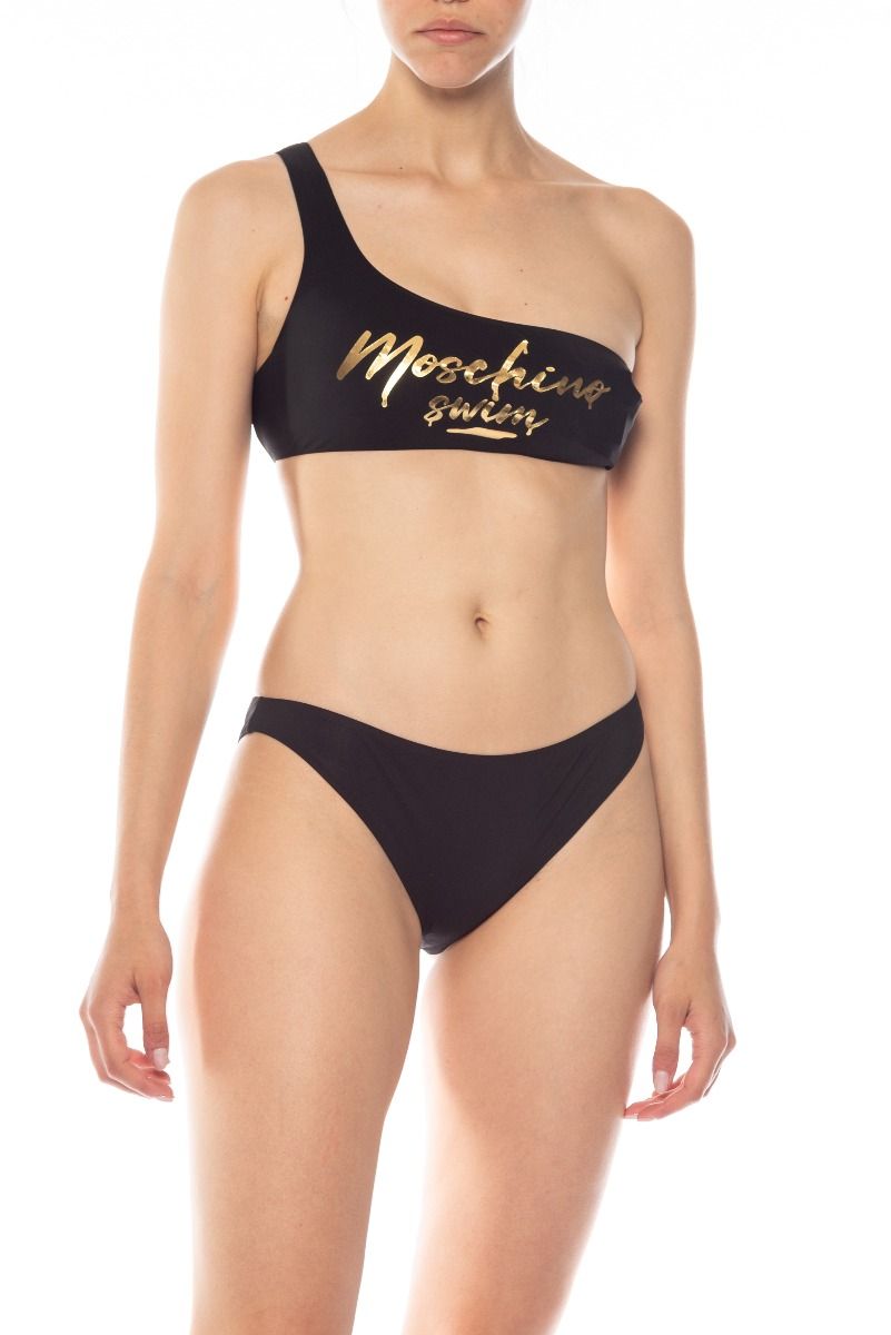 MOSCHINO Bikini-Slip Schwarz Moschino Swim