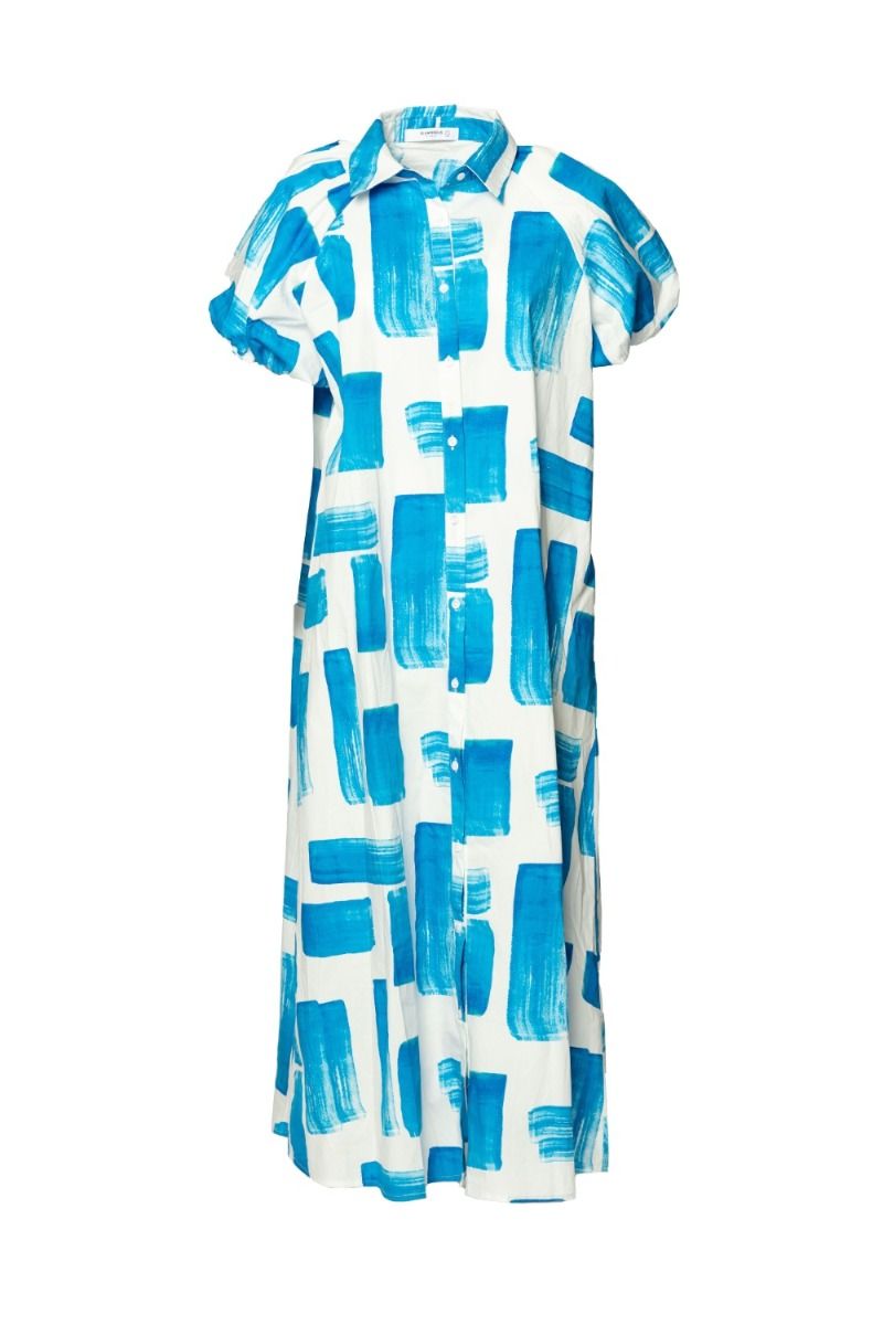 GLAMOURÖSES langes Hemdkleid