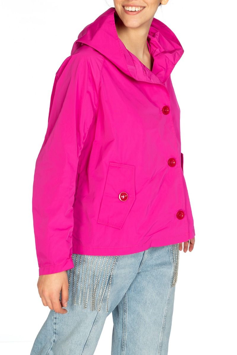 OOF WEAR Fuchsia kurze Jacke