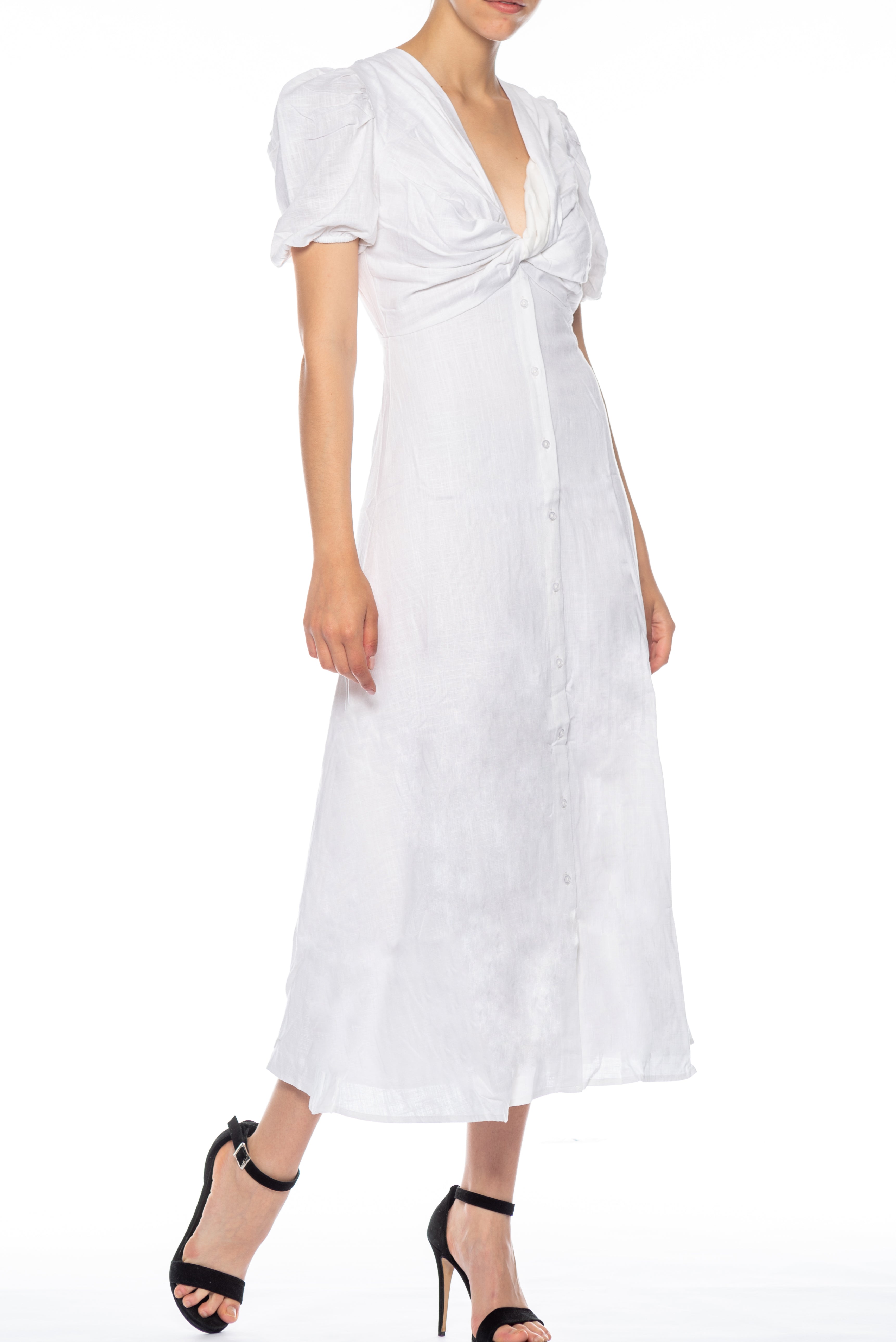 GLAMOROUS Midikleid Off-white