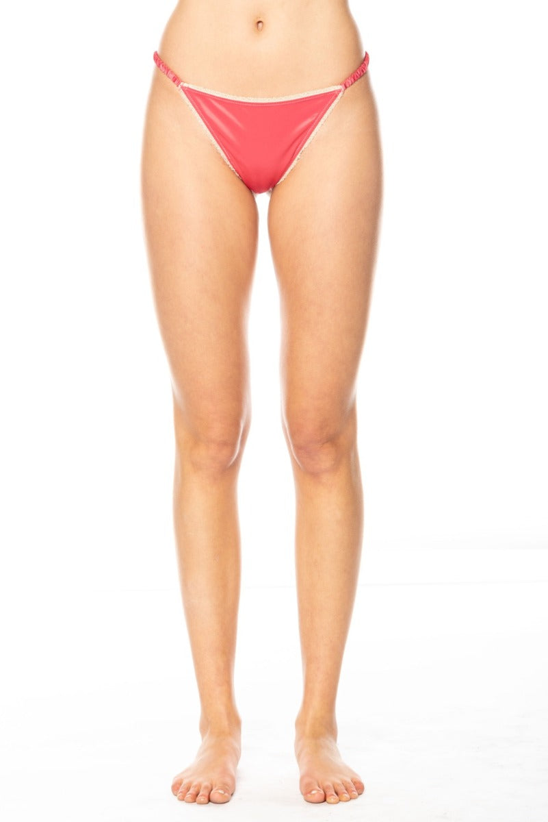 Love Stories Himbeersatin-Tanga