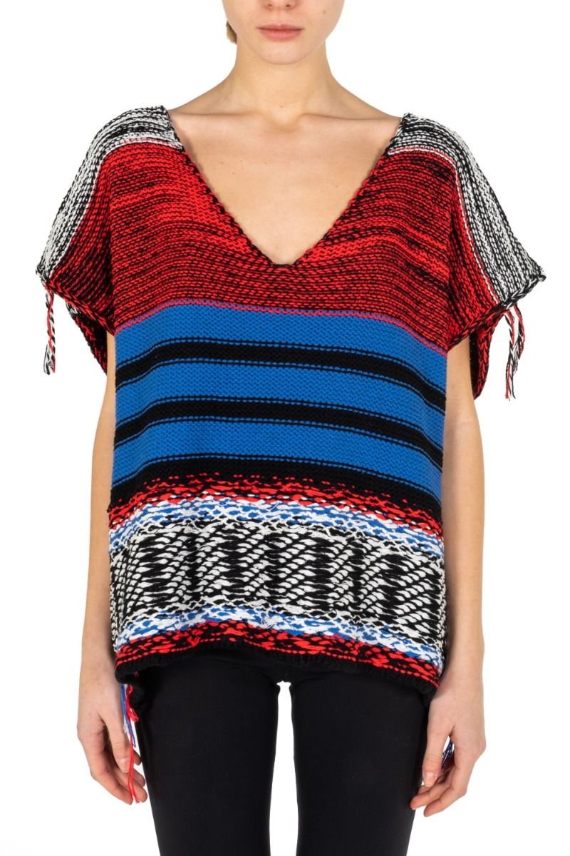 AKEP Maxi ärmellos mit Fransen