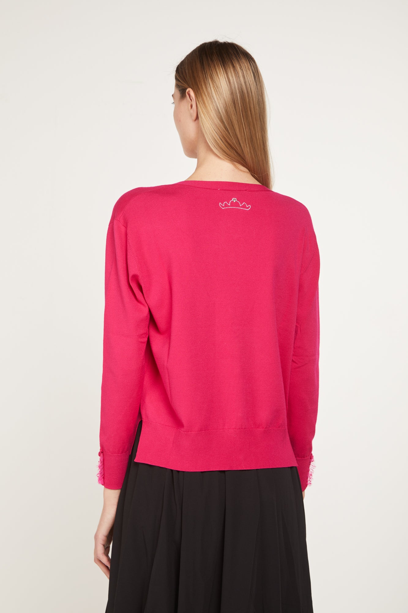 PRINCESSE LODO Strickjacke Fuchsia