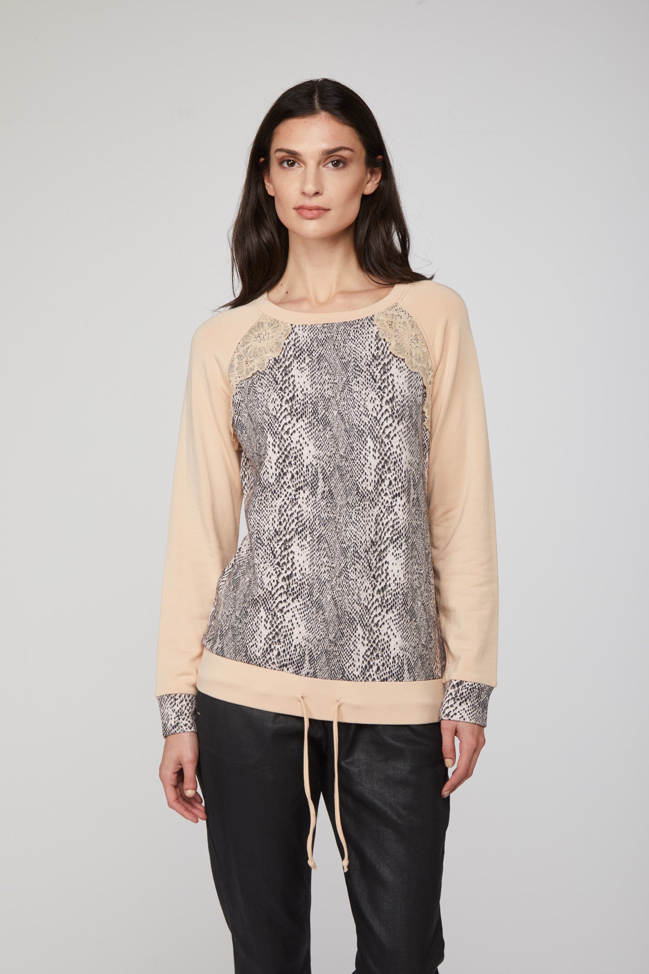 TWINSET Pullover mit Python-Print