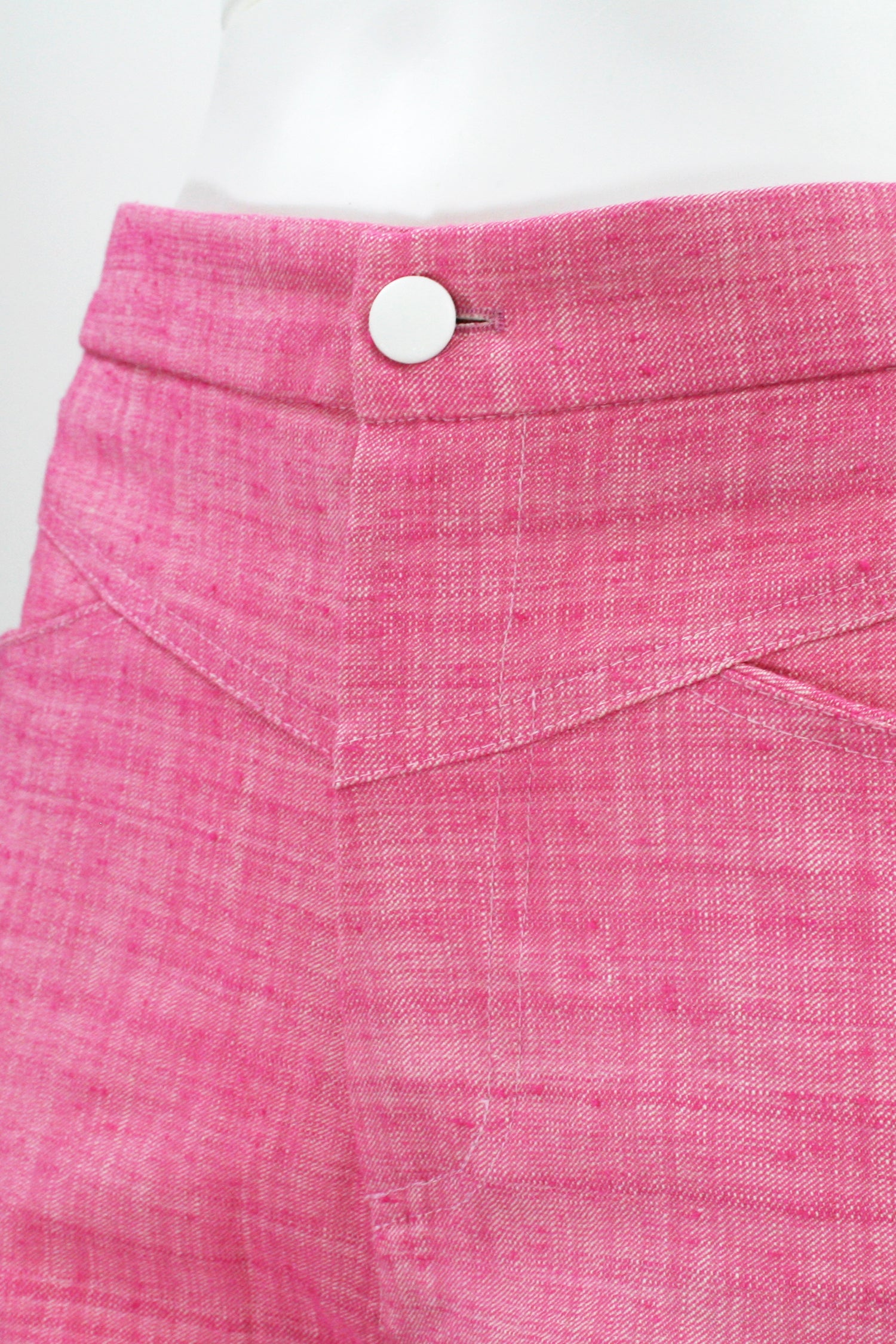 GIULIETTE BROWN Puffy Denim Cherry Hose