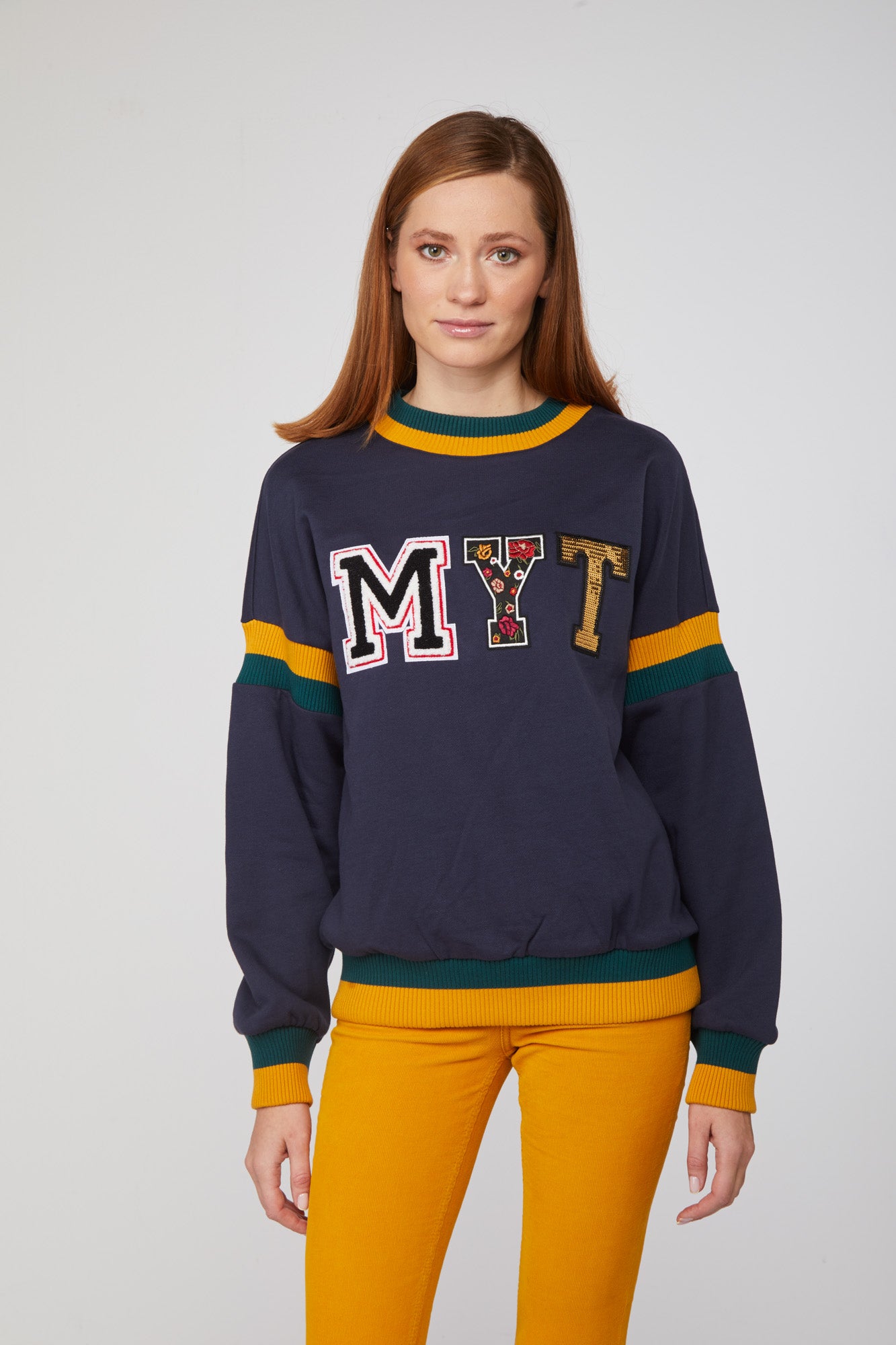 TWINSET – Felpa Colorblock MYT