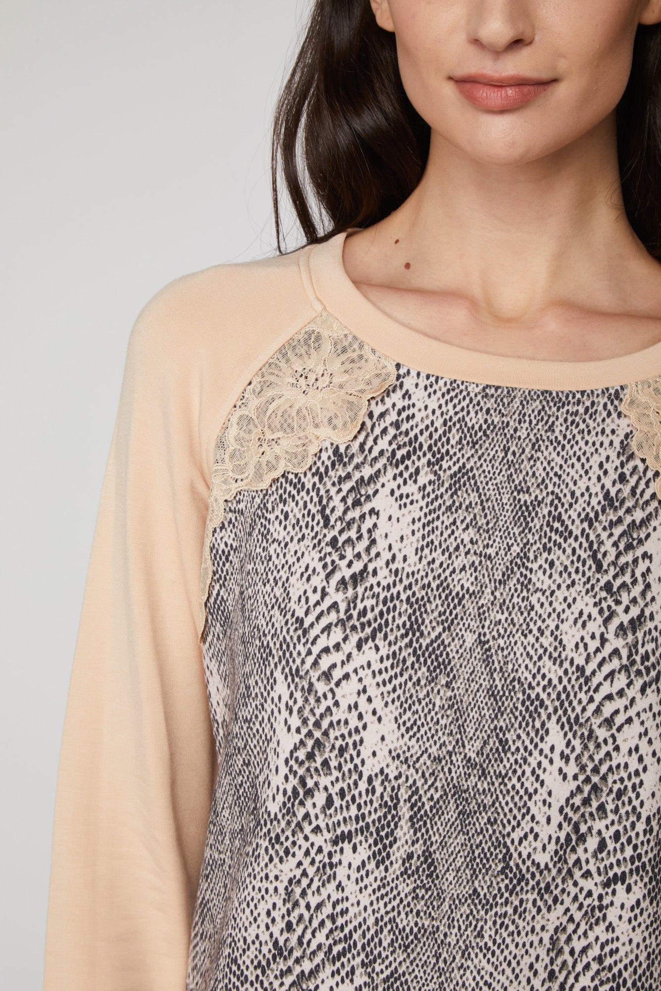 TWINSET Pullover mit Python-Print