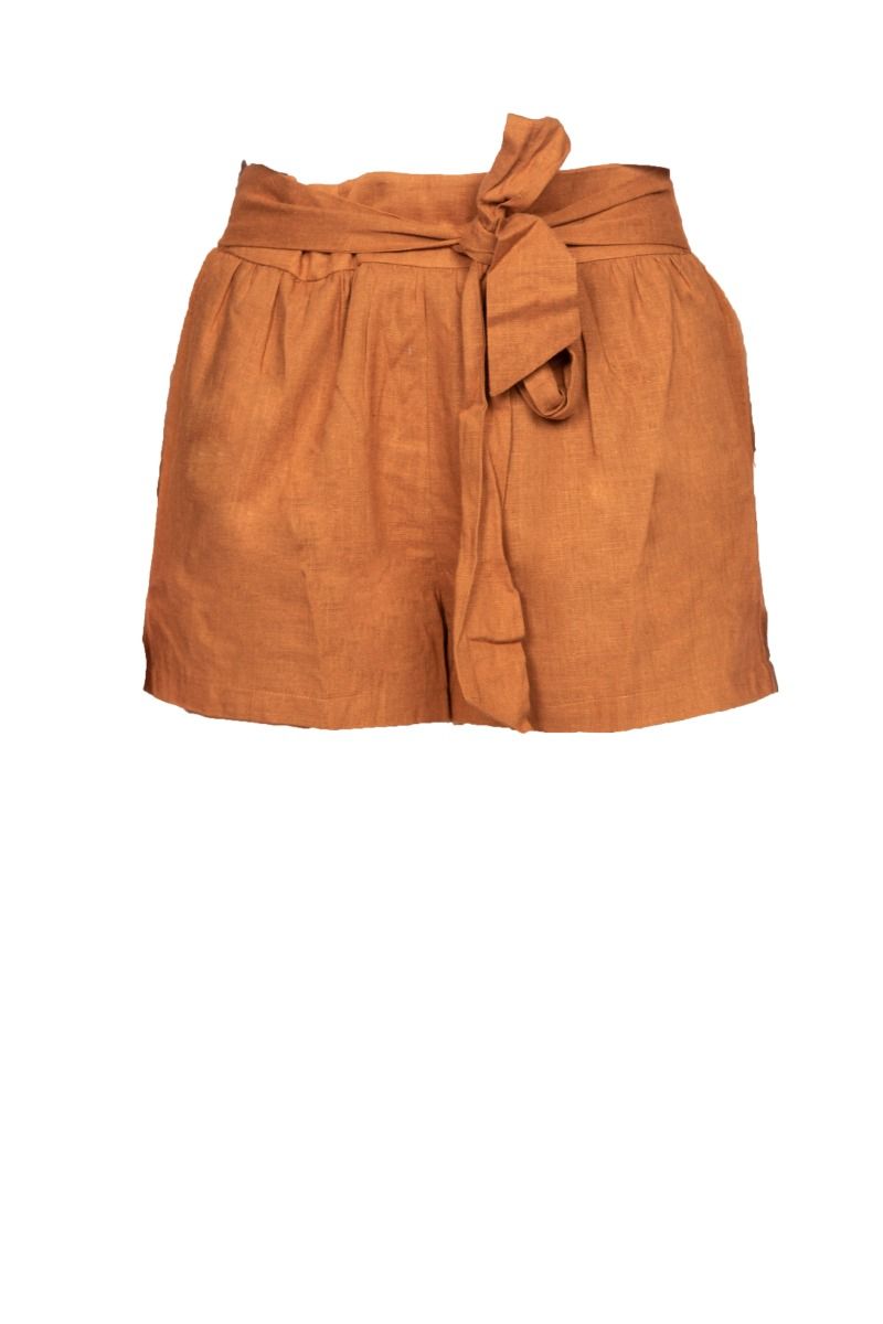 GLAMOURÖSE Braun Baggy-Shorts
