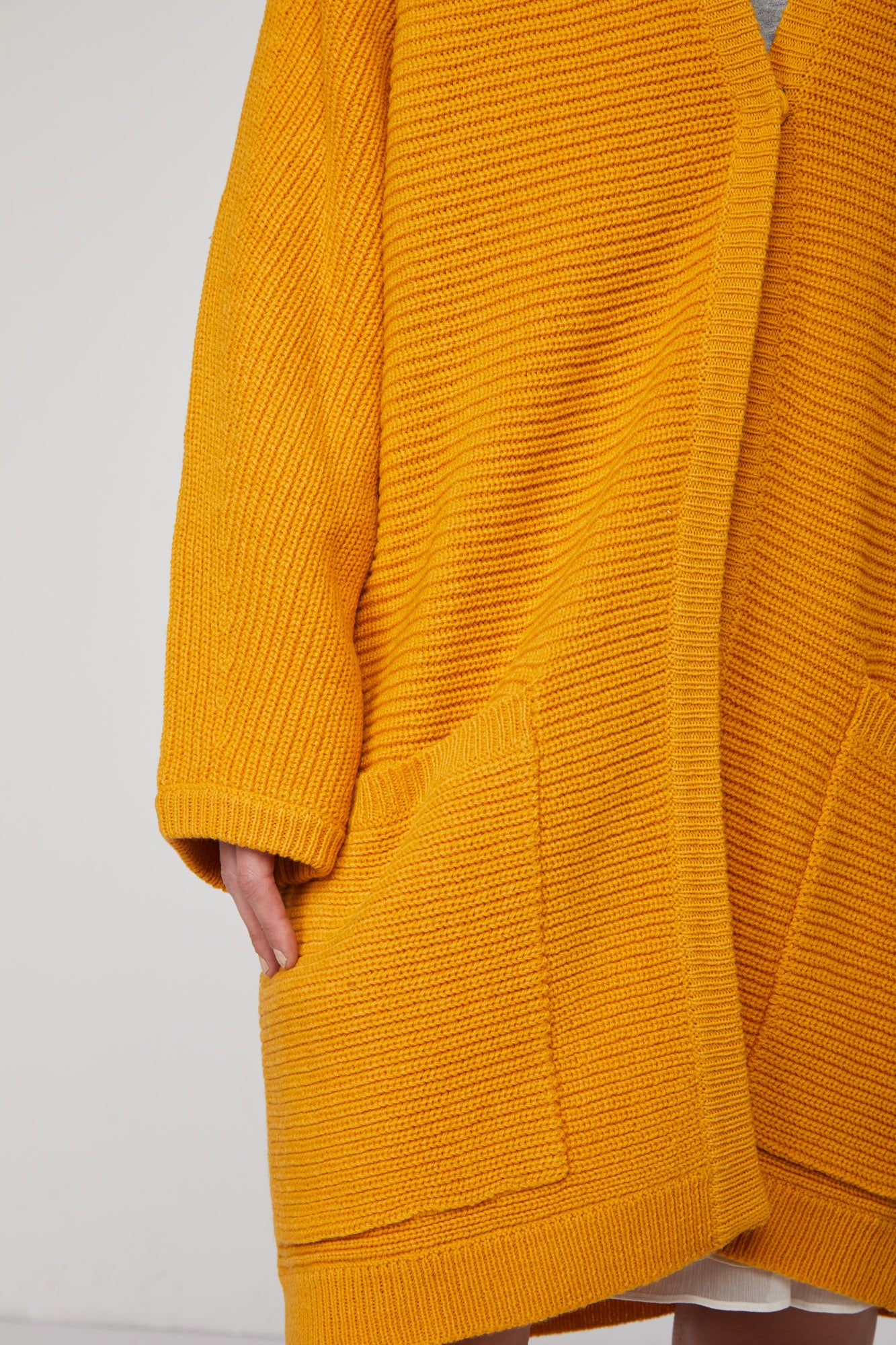 TWINSET Strickjacke Oversize Senape