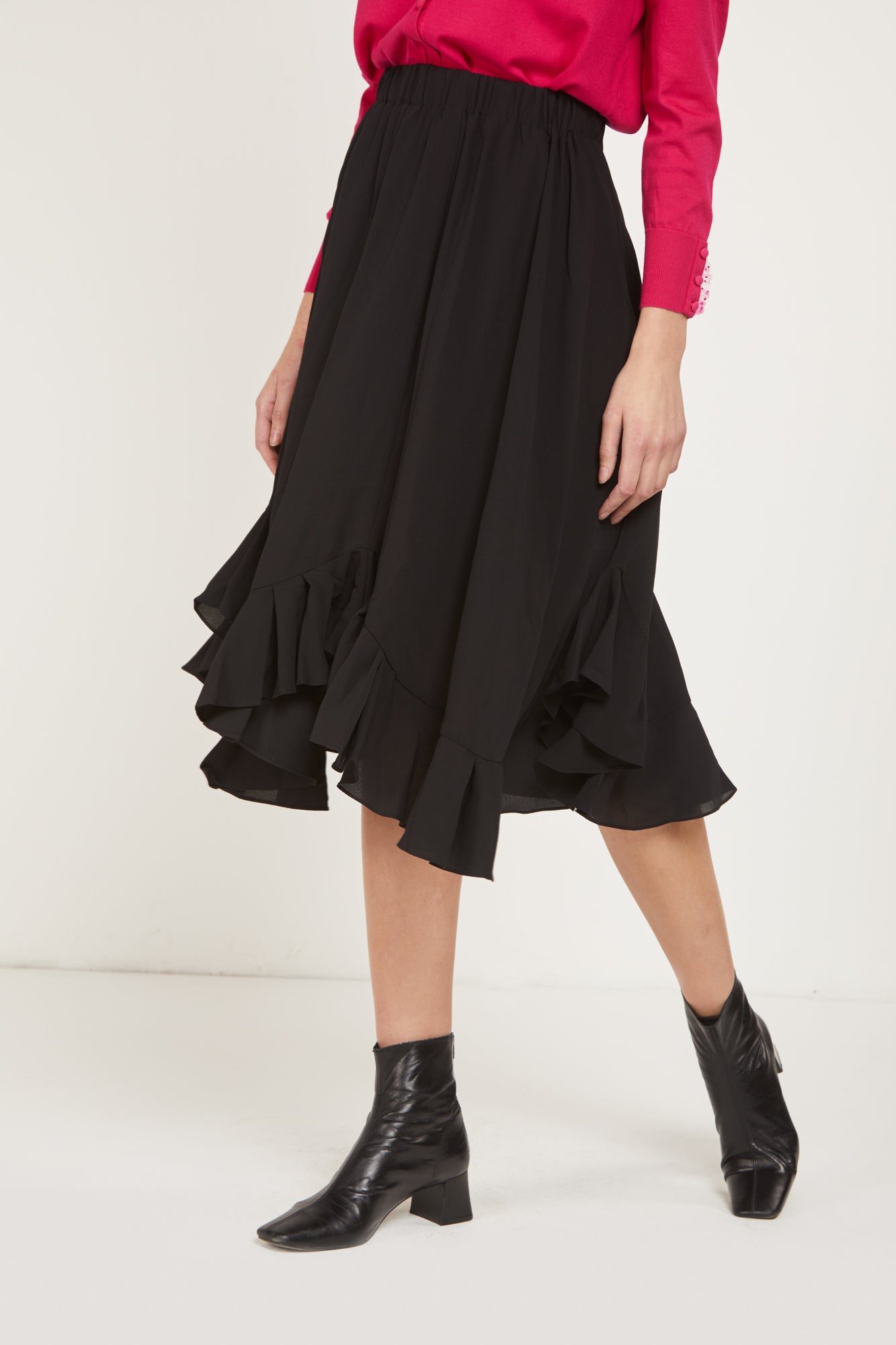 PRINZESSIN LODO Rock fliegen Schwarz