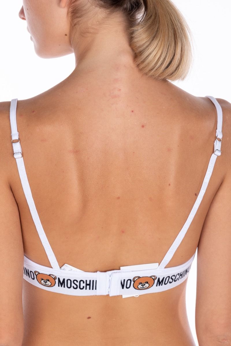 MOSCHINO Weiße Teddy-BH