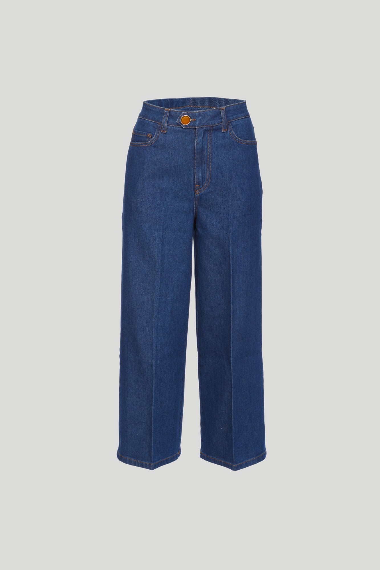 ALESSIA SANTI Jeans mit weitem Bein Blau