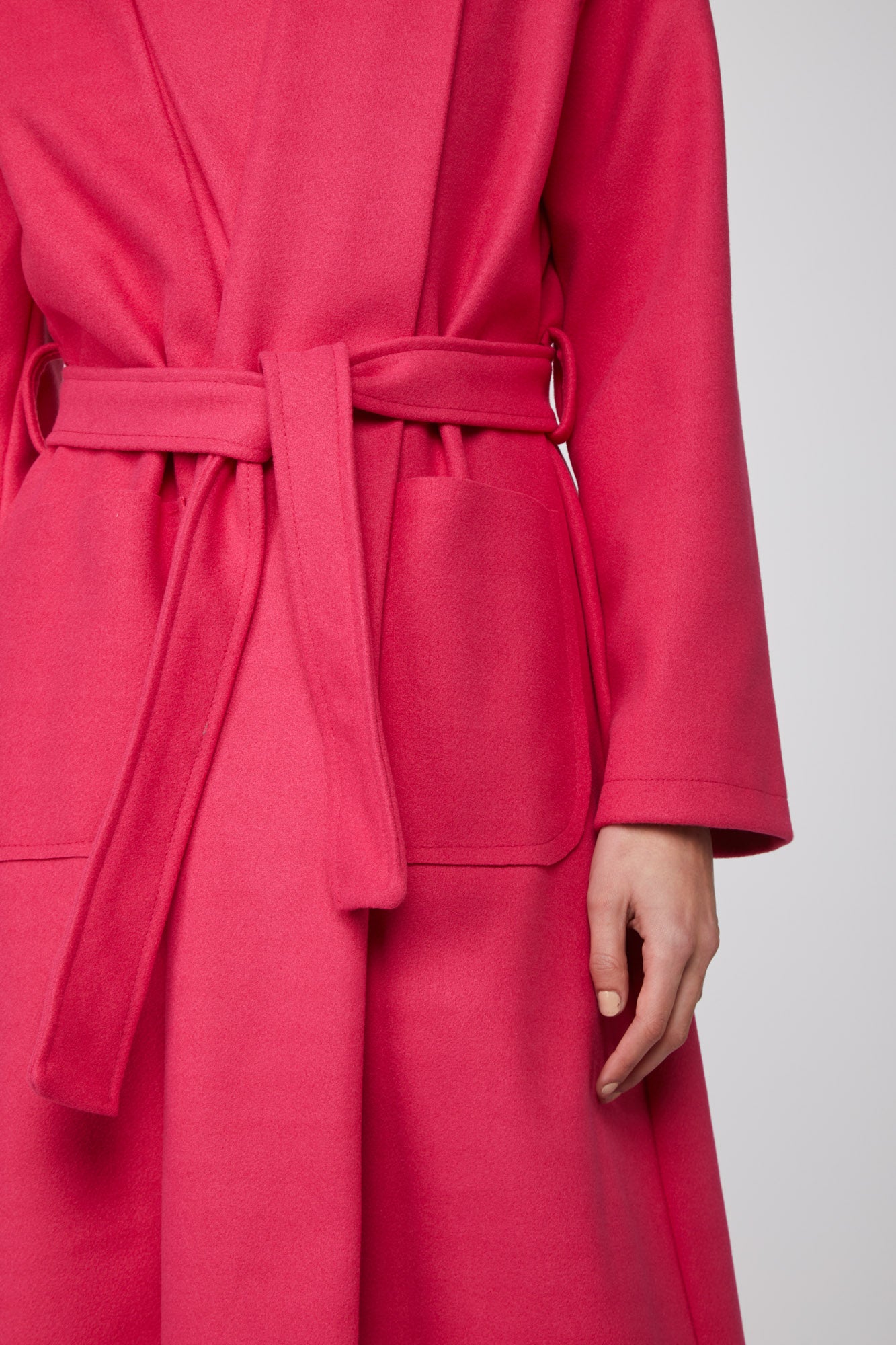 MANGANO Morgenmantel „Mara“ in Fuchsia