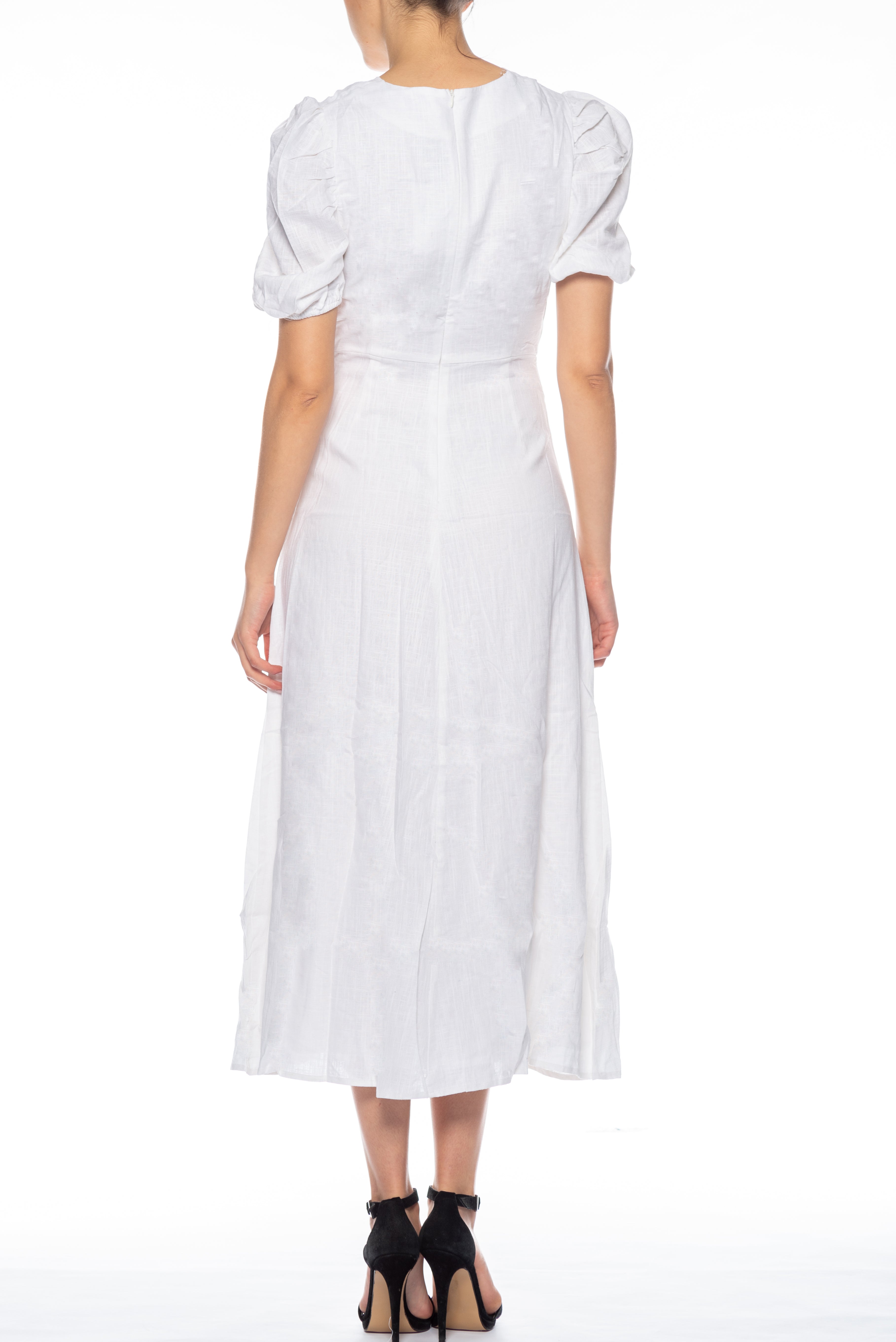 GLAMOROUS Midikleid Off-white