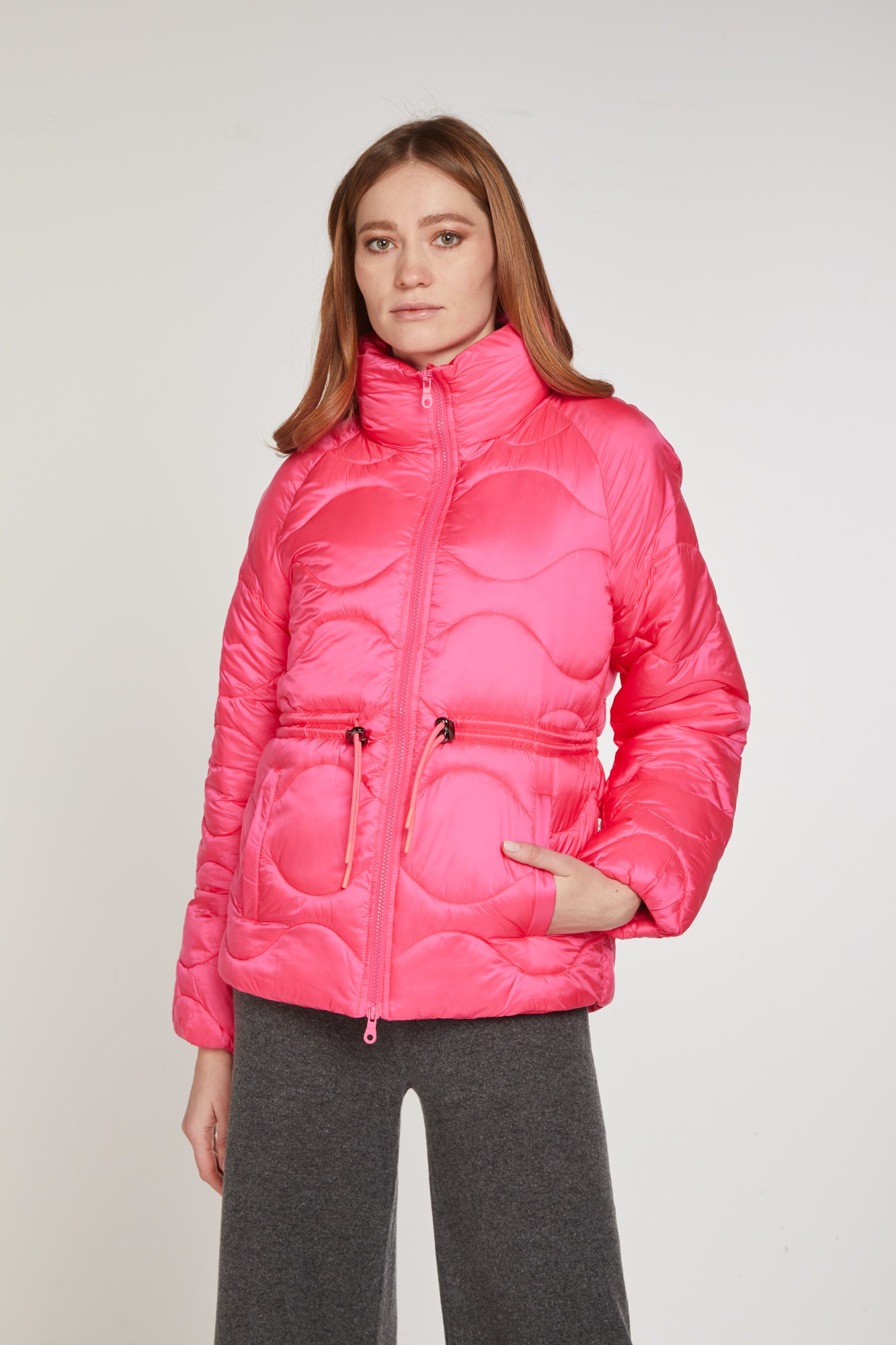 OOF WEAR Glicine kurze wattierte Jacke