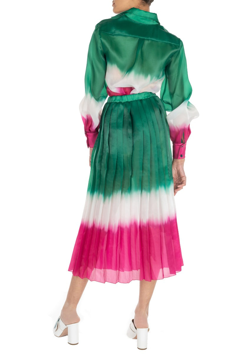 ULTRACHIC Hemd Tie-Dye Mehrfarbig