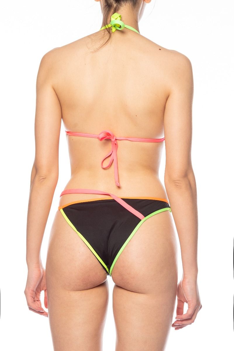 MOSCHINO Fluo Triangel-Bikinioberteil