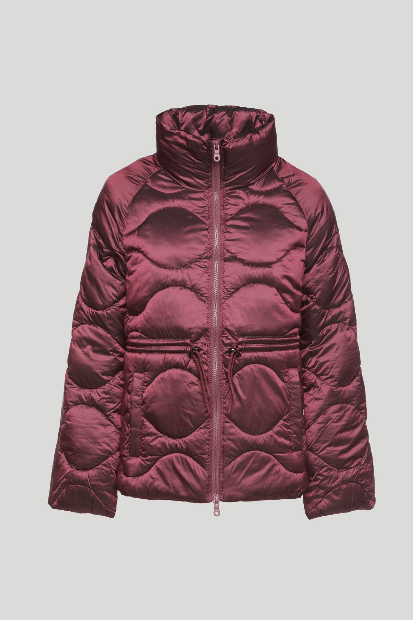 OOF WEAR Kurze wattierte Jacke Wein