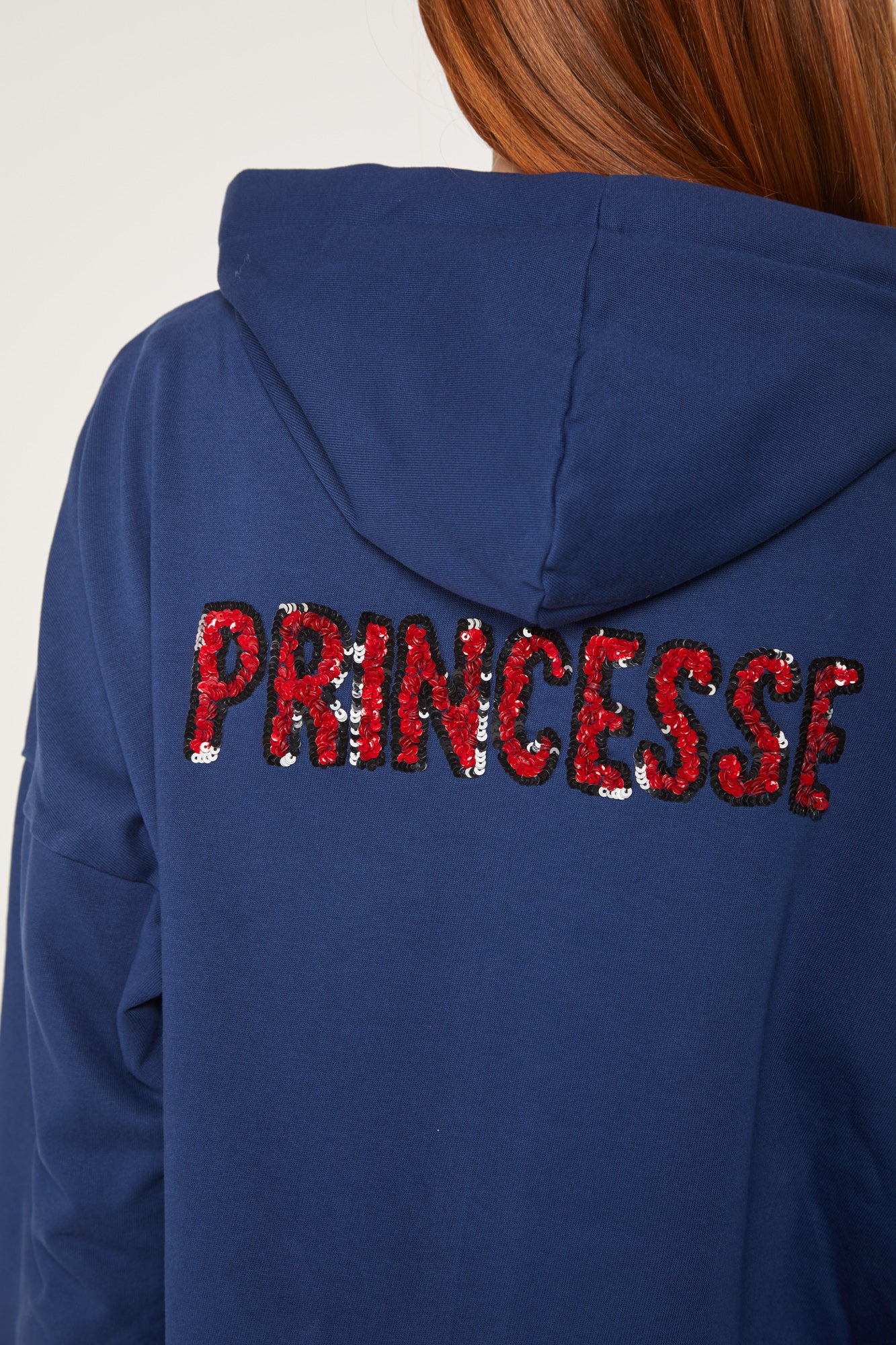 PRINZESSIN LODO Felpa Blau Glitzer