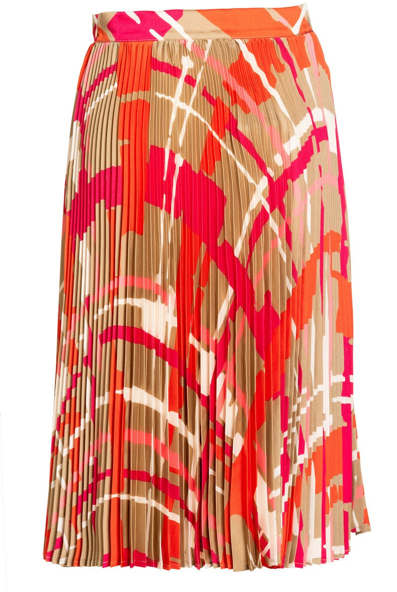 TWINSET Mehrfarbiger Rock mit abstraktem Muster
