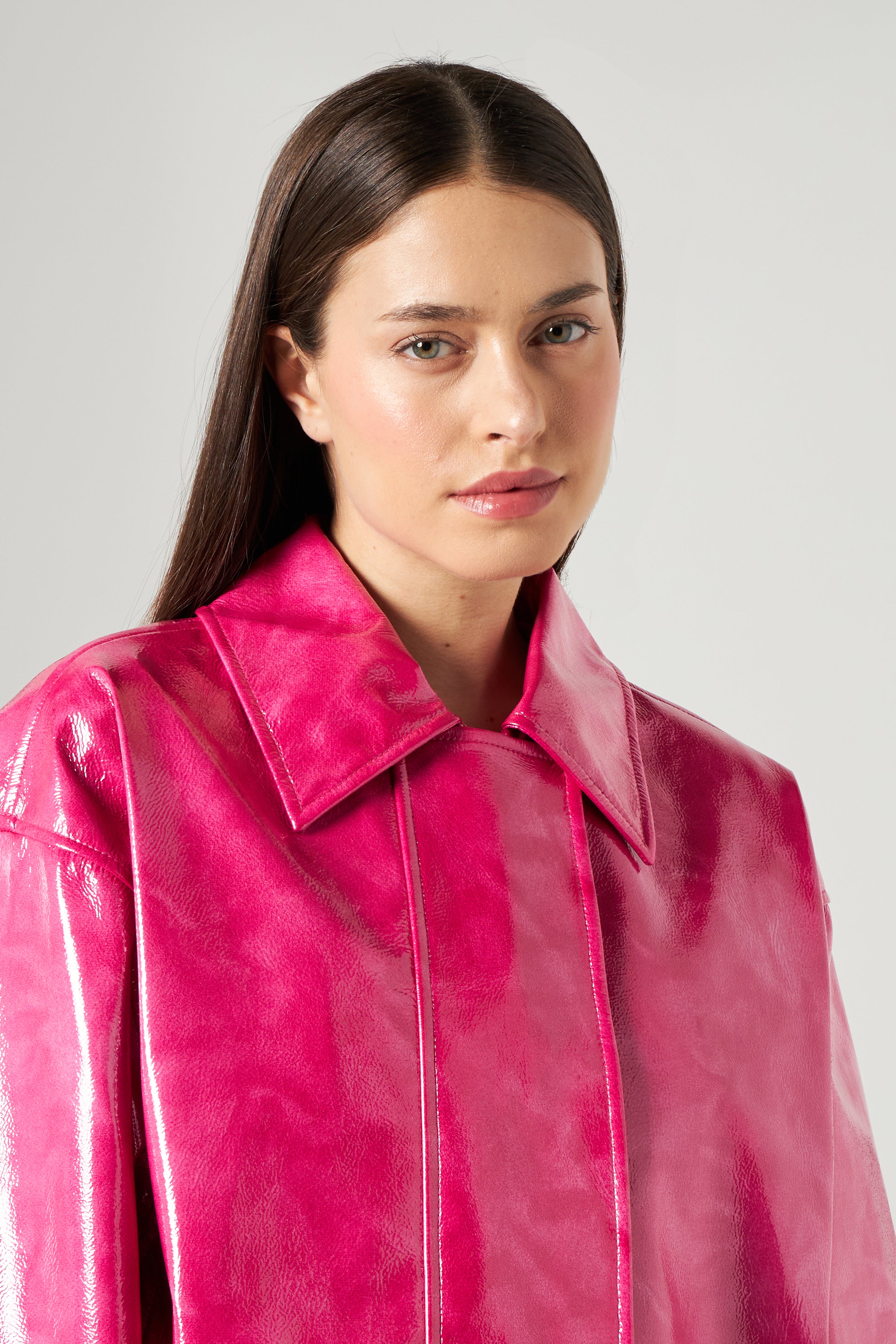 STAND STUDIO Conni Sour Raspberry Lange Jacke