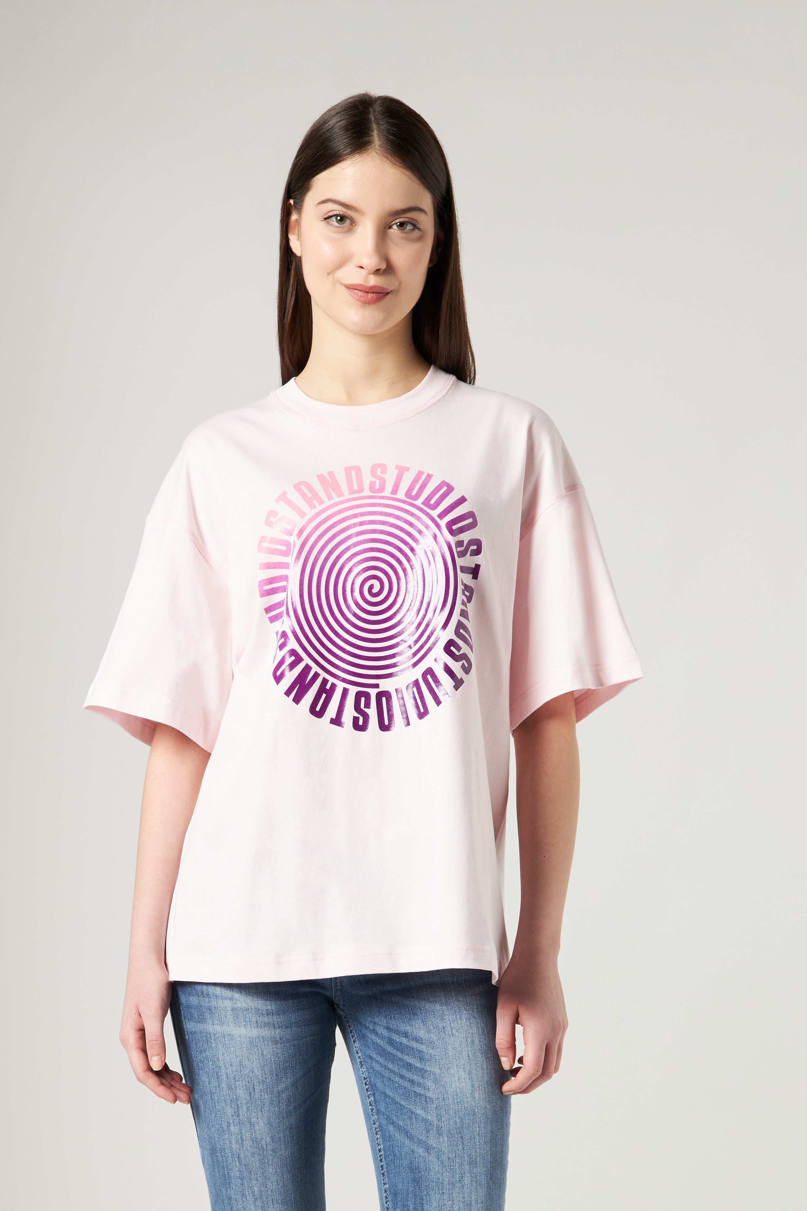 STAND STUDIO T-Shirt Shirley Tee Rose