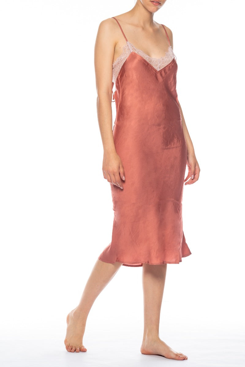 Love Stories Rostfarbener Petticoat