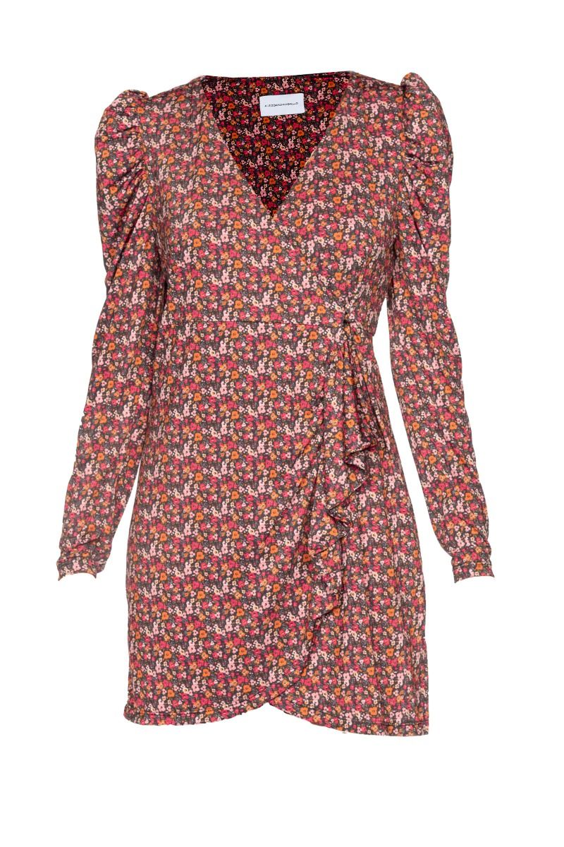 ALESSANDRA GALLO Blumenwickelkleid