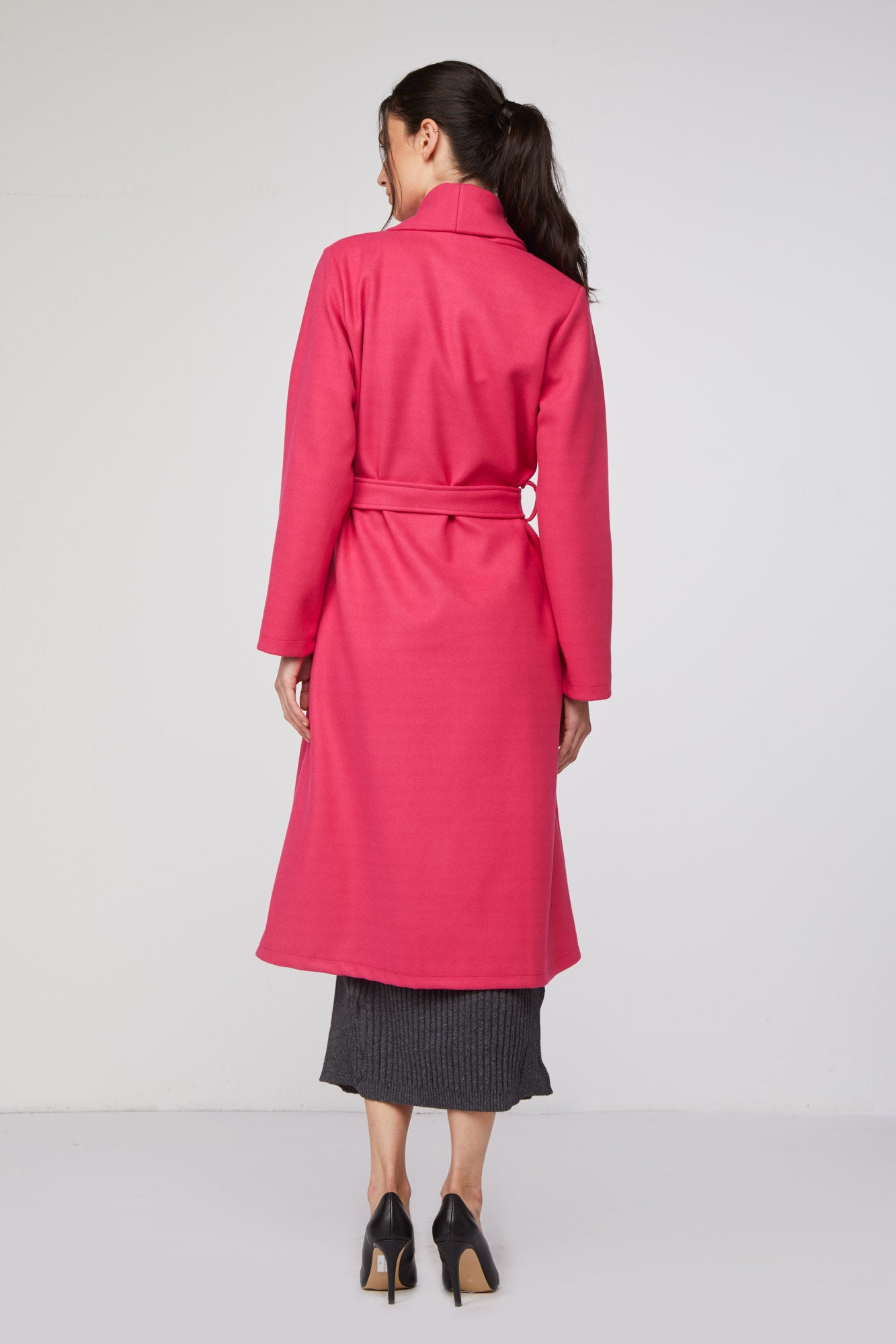 MANGANO Morgenmantel „Mara“ in Fuchsia