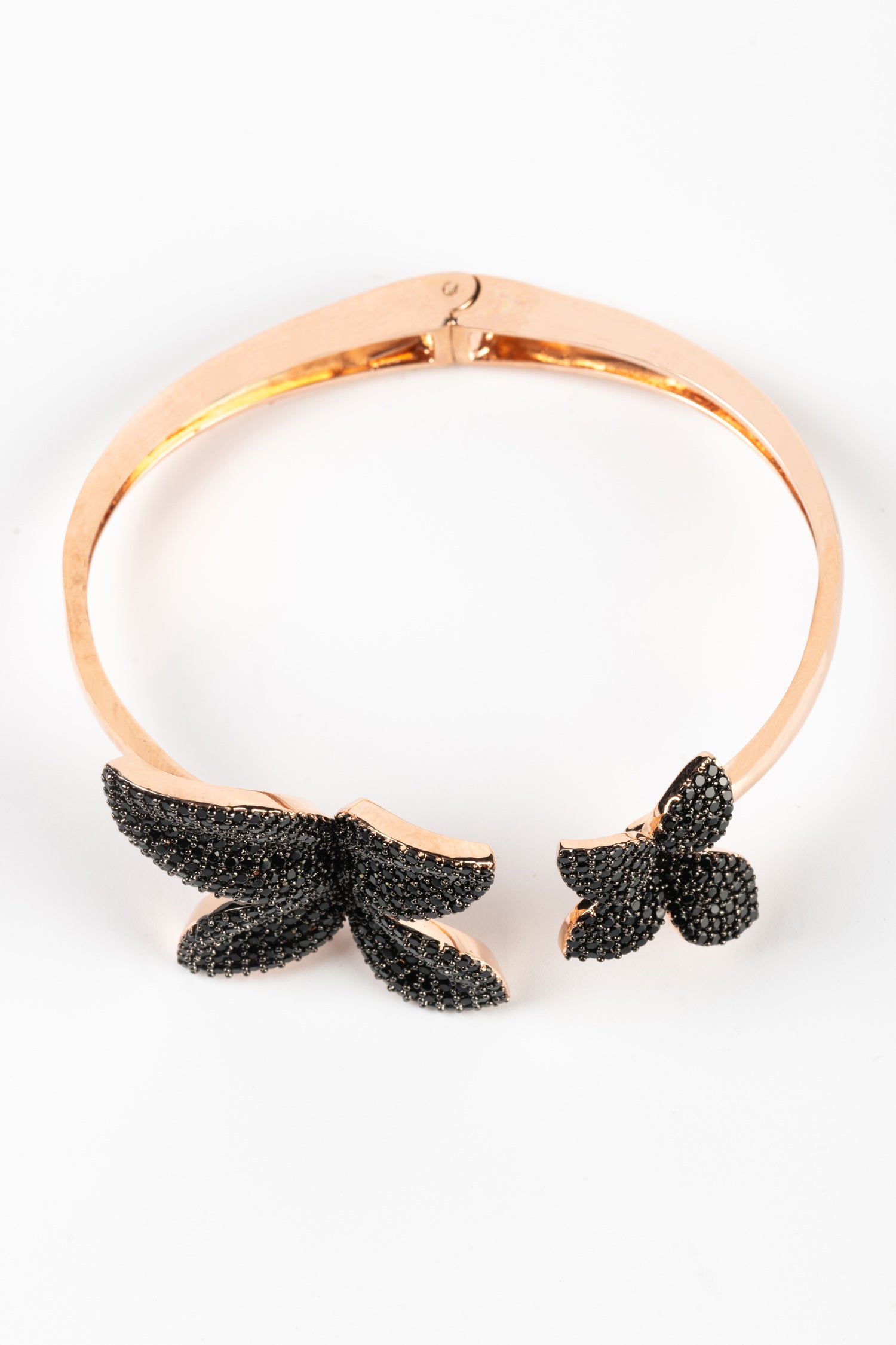 MELUSINA BIJOUX Armband Fiore Schwarz