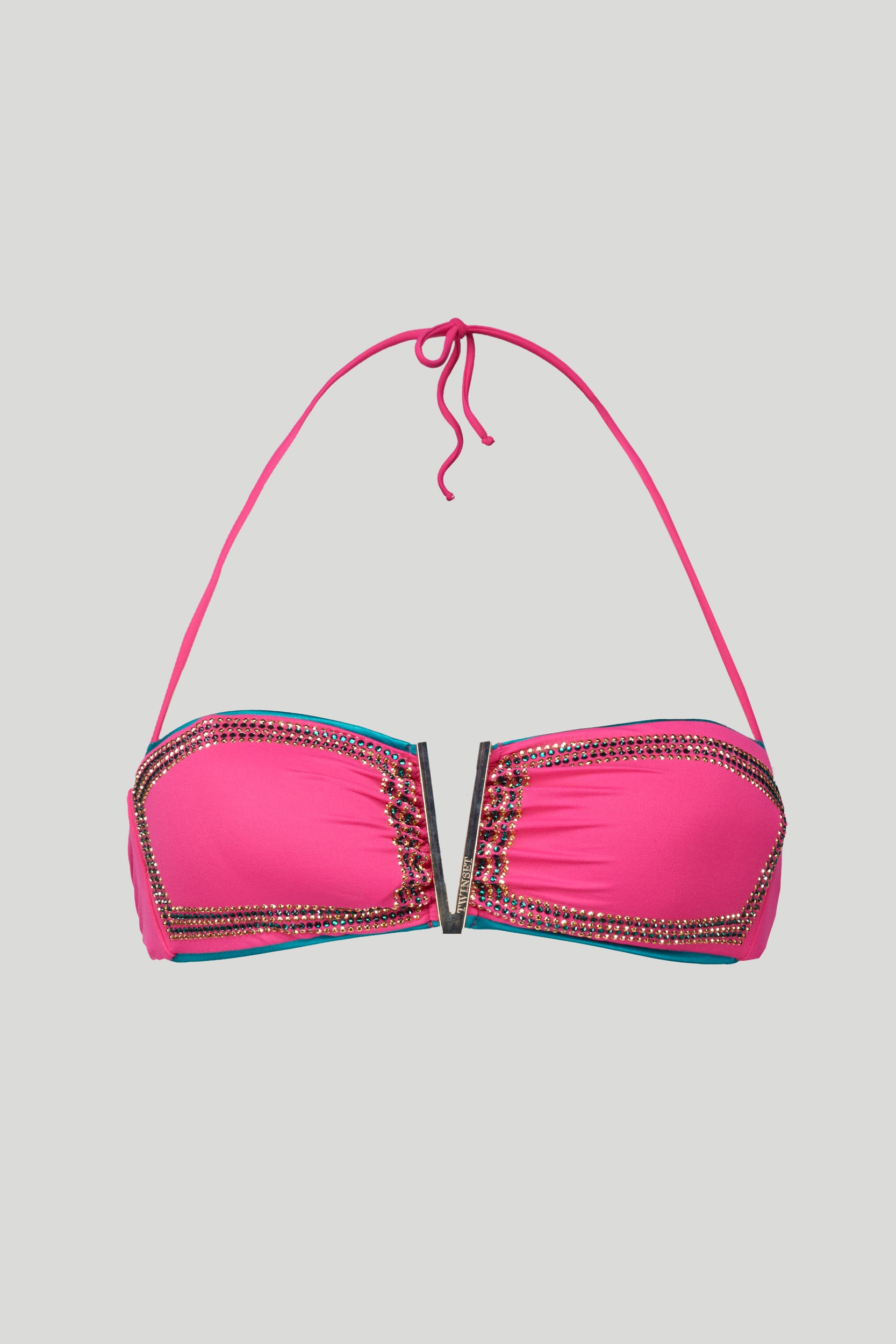 TWINSET Bikinioberteil Fascia Fuxia