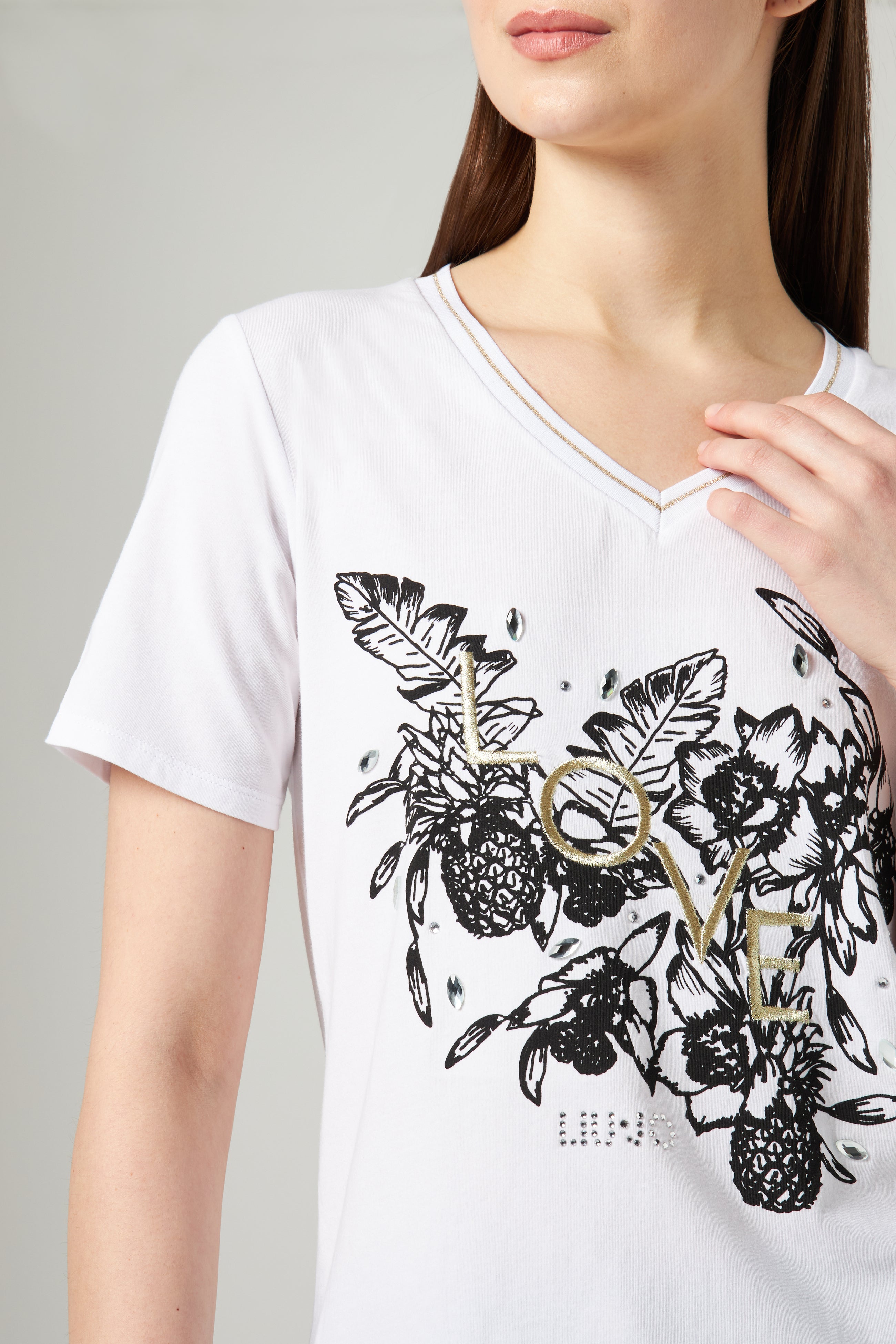 LIU JO Maxi-T-Shirt mit Aufdruck