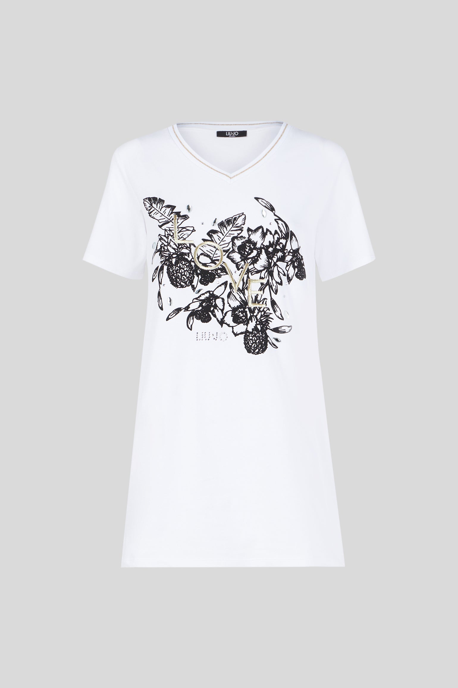 LIU JO Maxi-T-Shirt mit Aufdruck