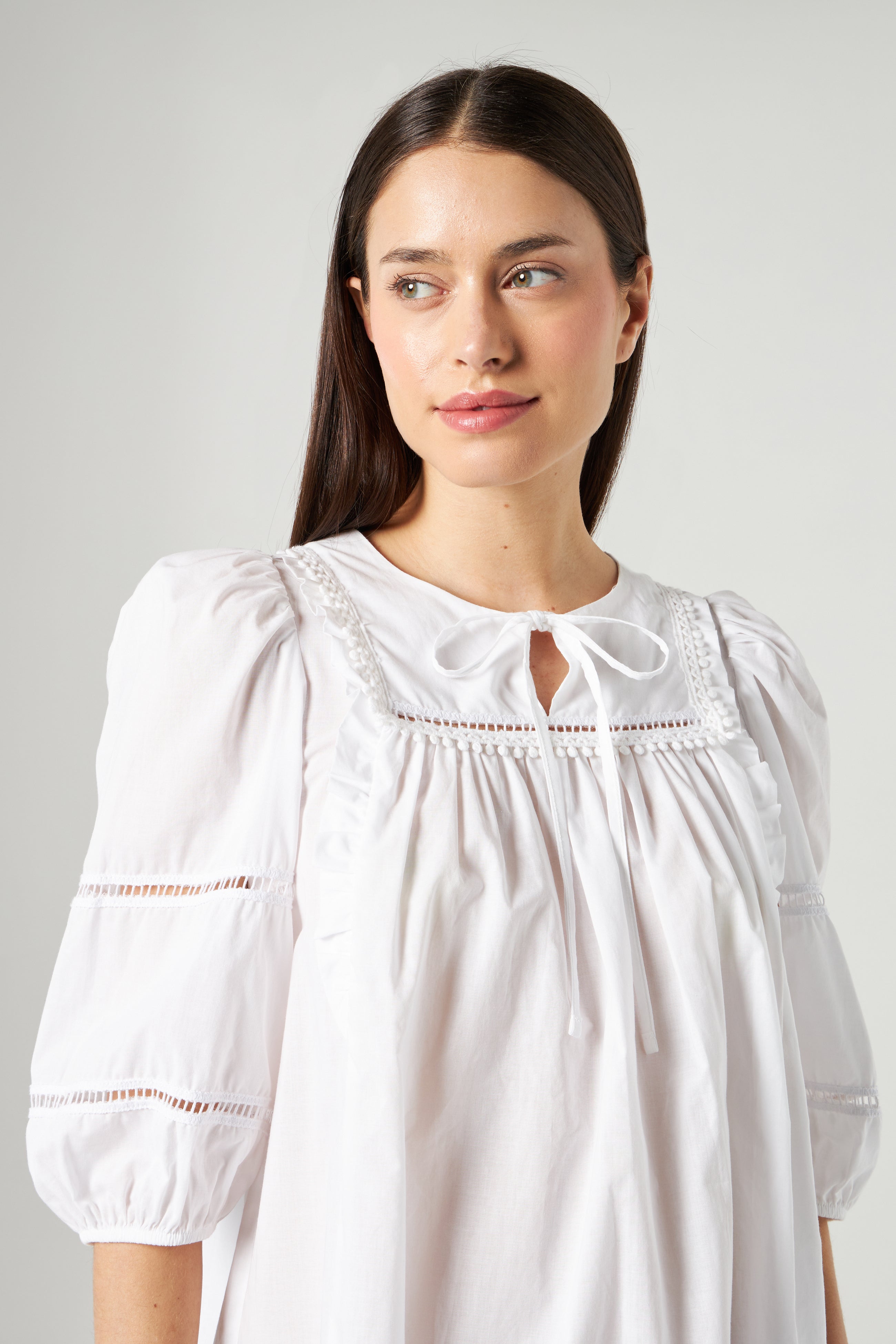 LIU JO Bluse mit Puffärmeln